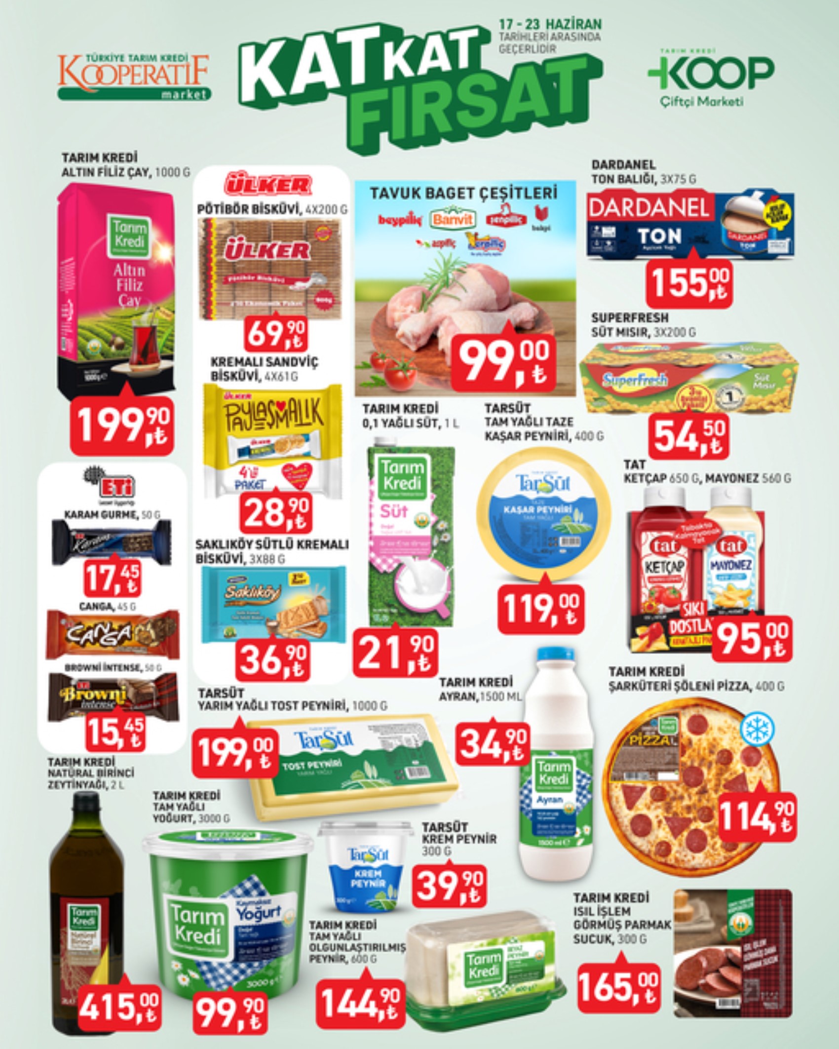 Bu hafta Tarım Kredi Marketlerde neler var, hangi ürünler indirimde?