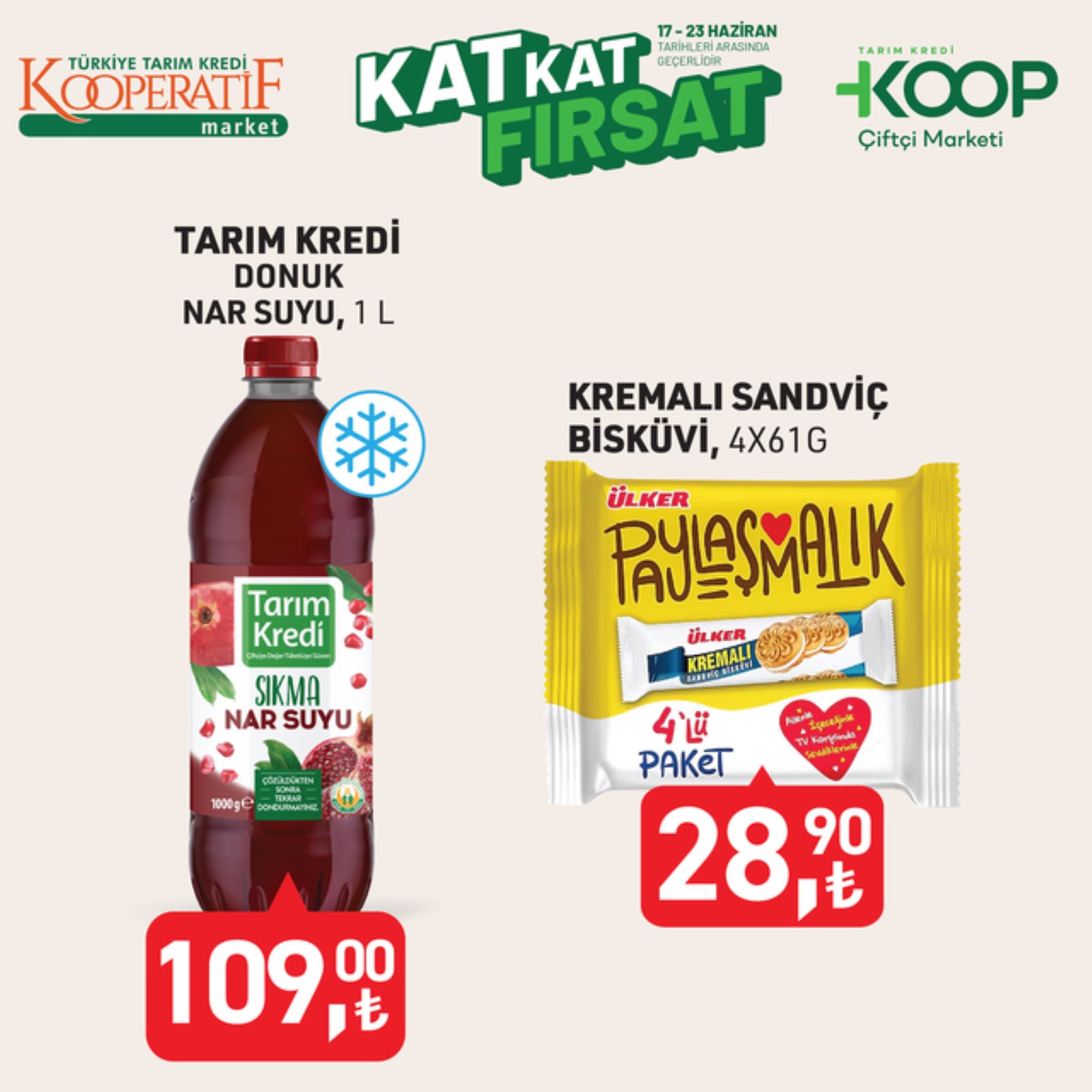 Bu hafta Tarım Kredi Marketlerde neler var, hangi ürünler indirimde?