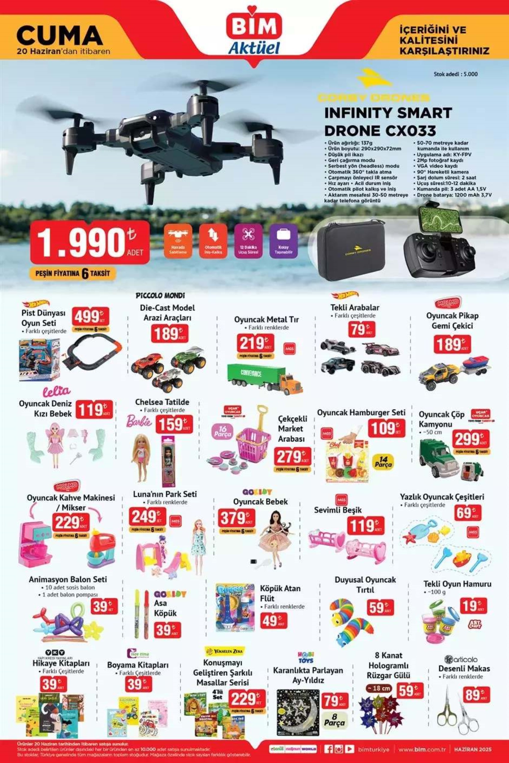 BİM 20 Haziran 2025 Cuma Aktüel kataloğu yayımlandı! 20 Haziran Cuma günü hangi ürünler geliyor? İndirimde neler var?
