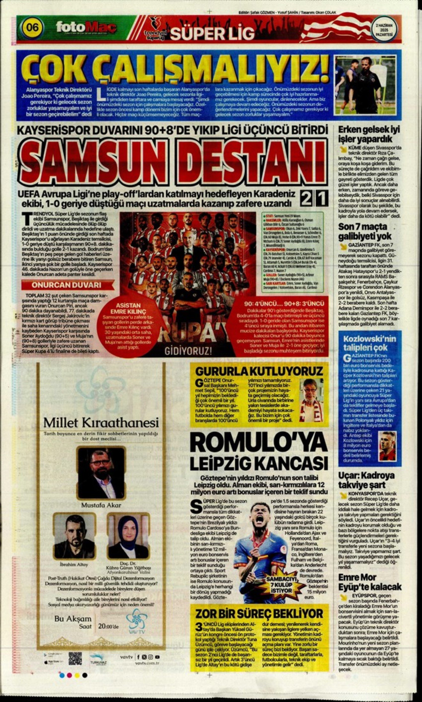Sporda günün manşetleri: İtalyan basınından Osimhen iddiası: 'Galatasaray'ı unutmamak lazım'