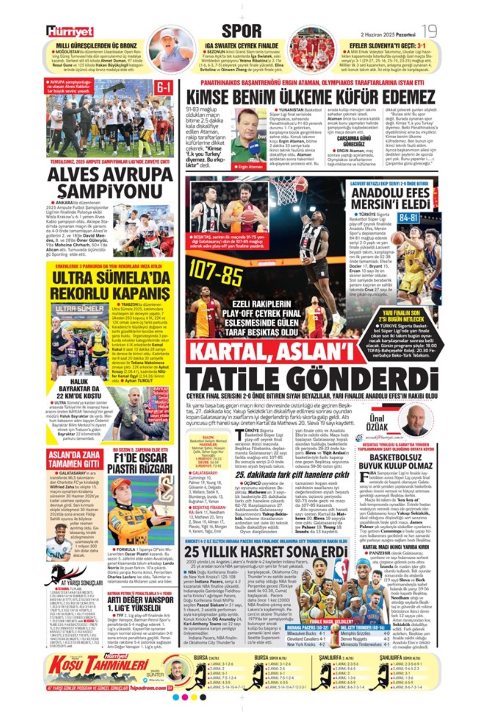 Sporda günün manşetleri: İtalyan basınından Osimhen iddiası: 'Galatasaray'ı unutmamak lazım'