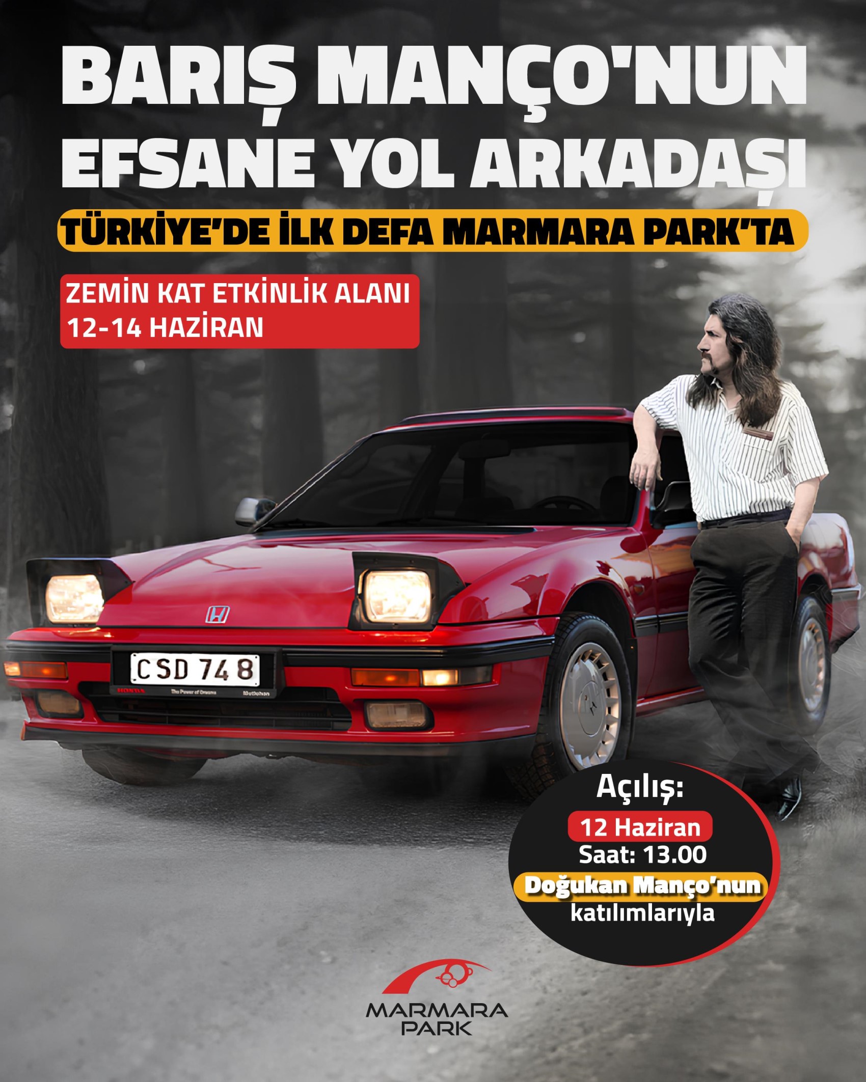 Zamanda yolculuk: Barış Manço’nun aracı ilk kez sergide