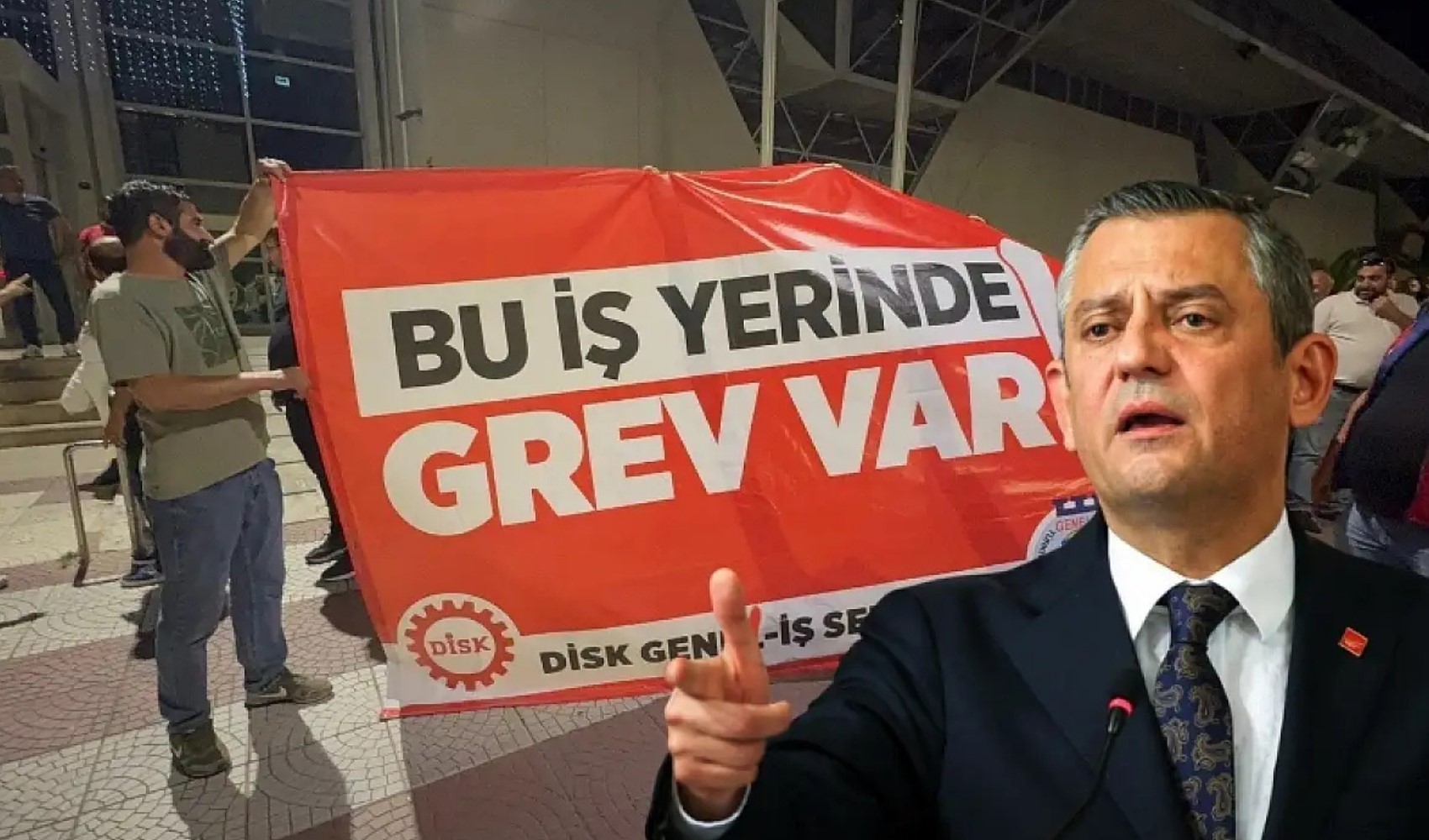 CHP lideri Özel İzmir'deki greve değindi: 'Kantarın topuzunu kaçırdık mı diye bakmak lazım'