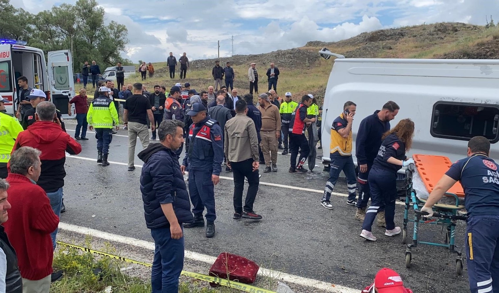 Yozgat’ta midibüs kazası! 2 kişi hayatını kaybetti, 27 yaralı