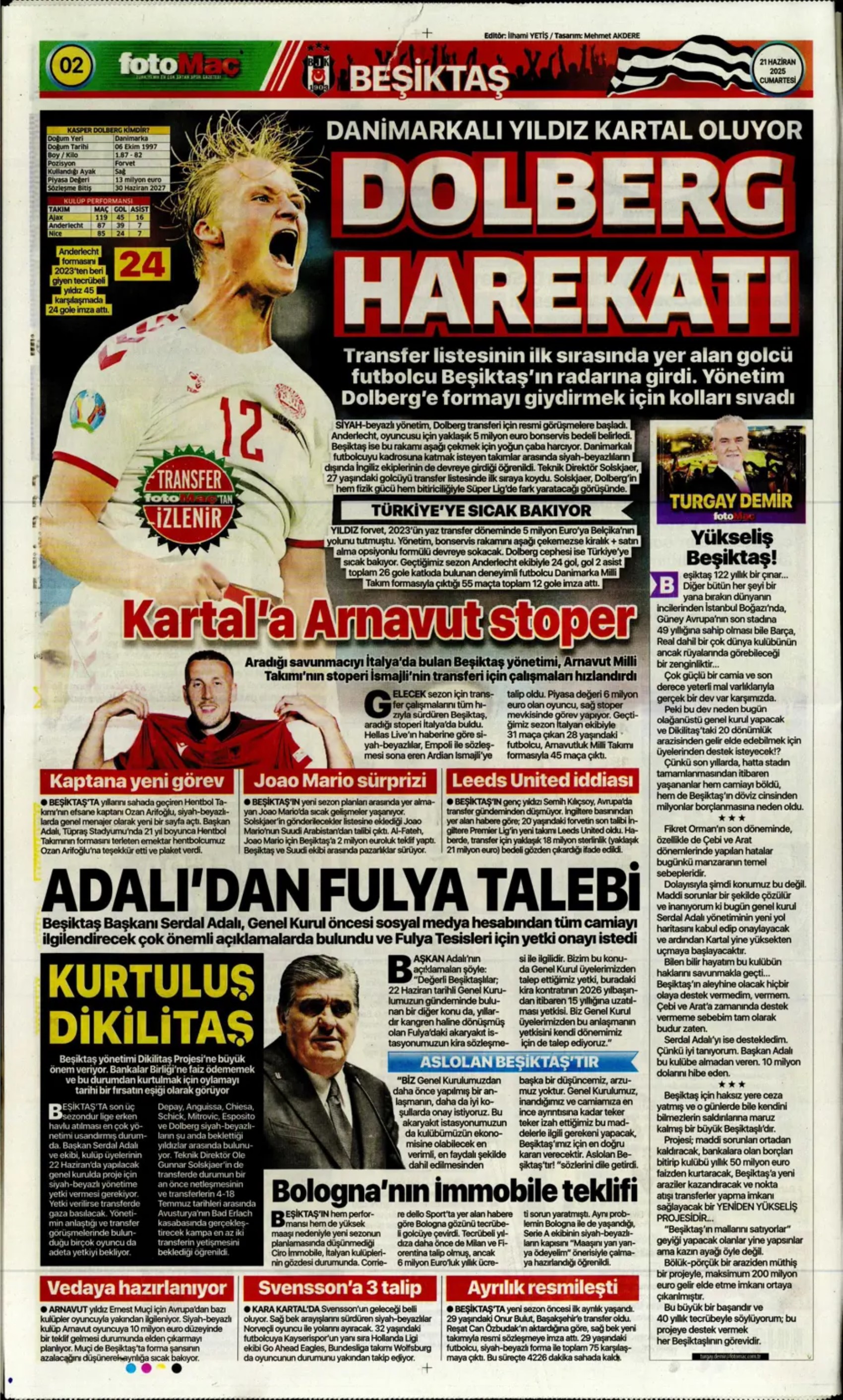 Sporda günün manşetleri... Hakan Çalhanoğlu masada, Osimhen'de karar haftası: Fenerbahçe Brezilyalı yıldızı renklerine katıyor