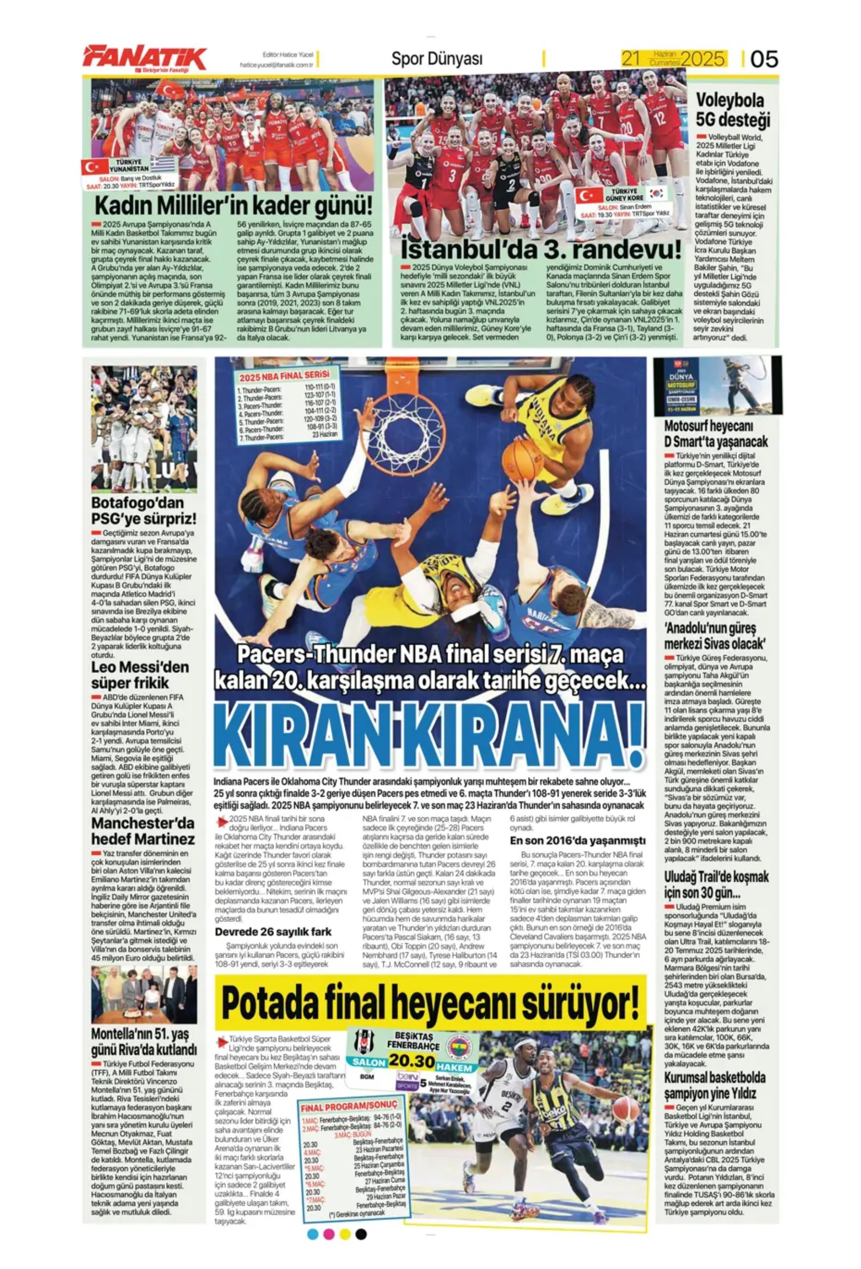 Sporda günün manşetleri... Hakan Çalhanoğlu masada, Osimhen'de karar haftası: Fenerbahçe Brezilyalı yıldızı renklerine katıyor