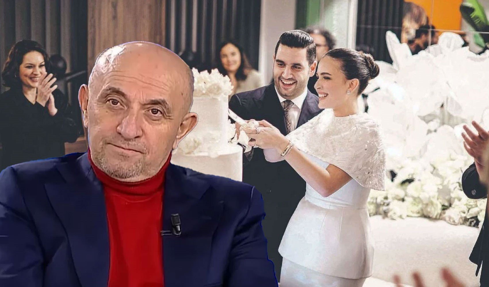 Sinan Engin'in kızının düğününe ünlüler akın etti: Nikah şahitleri dikkat çekti