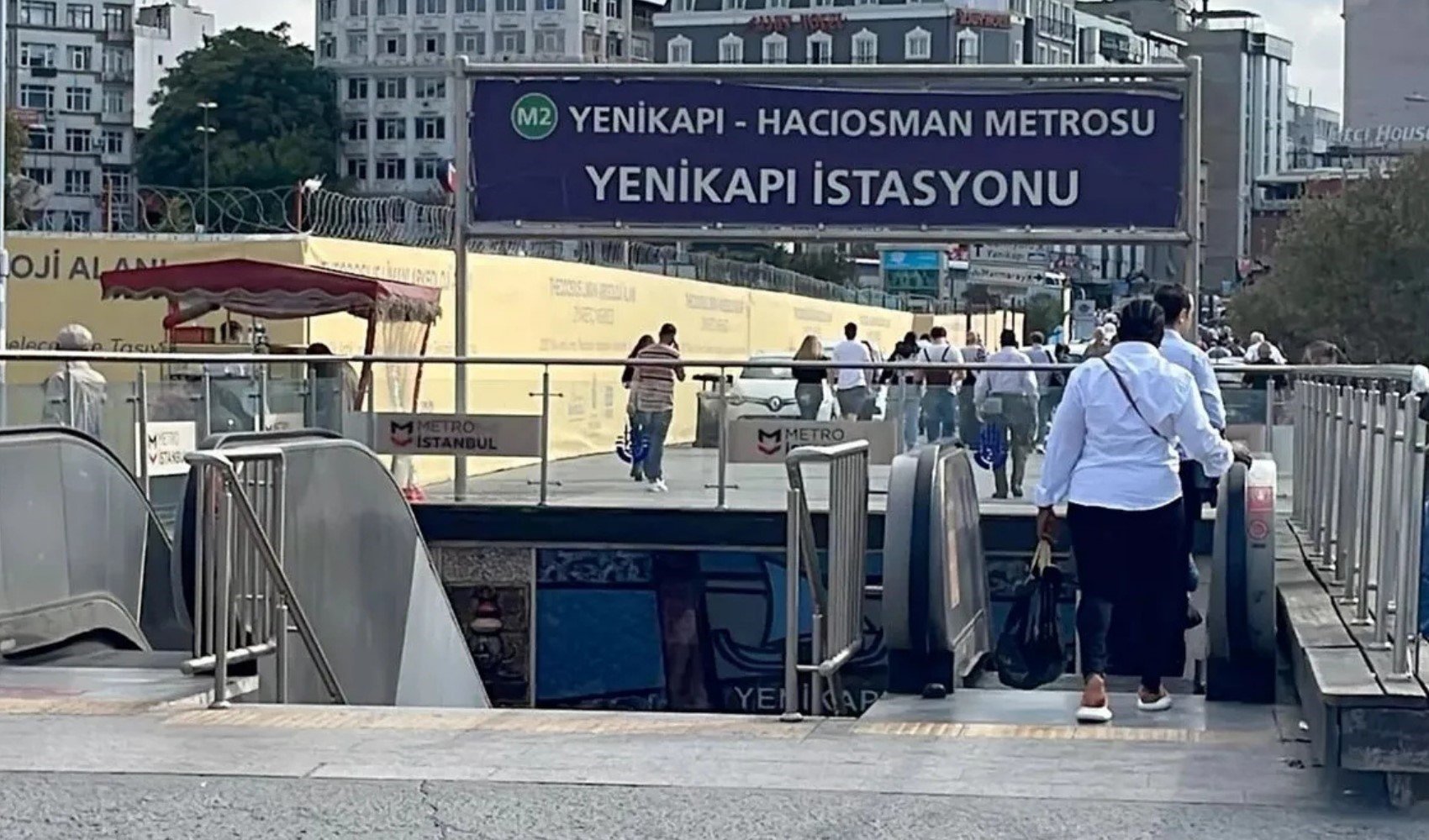 Metroda intihar girişimi: Yenikapı istasyonu kapatıldı