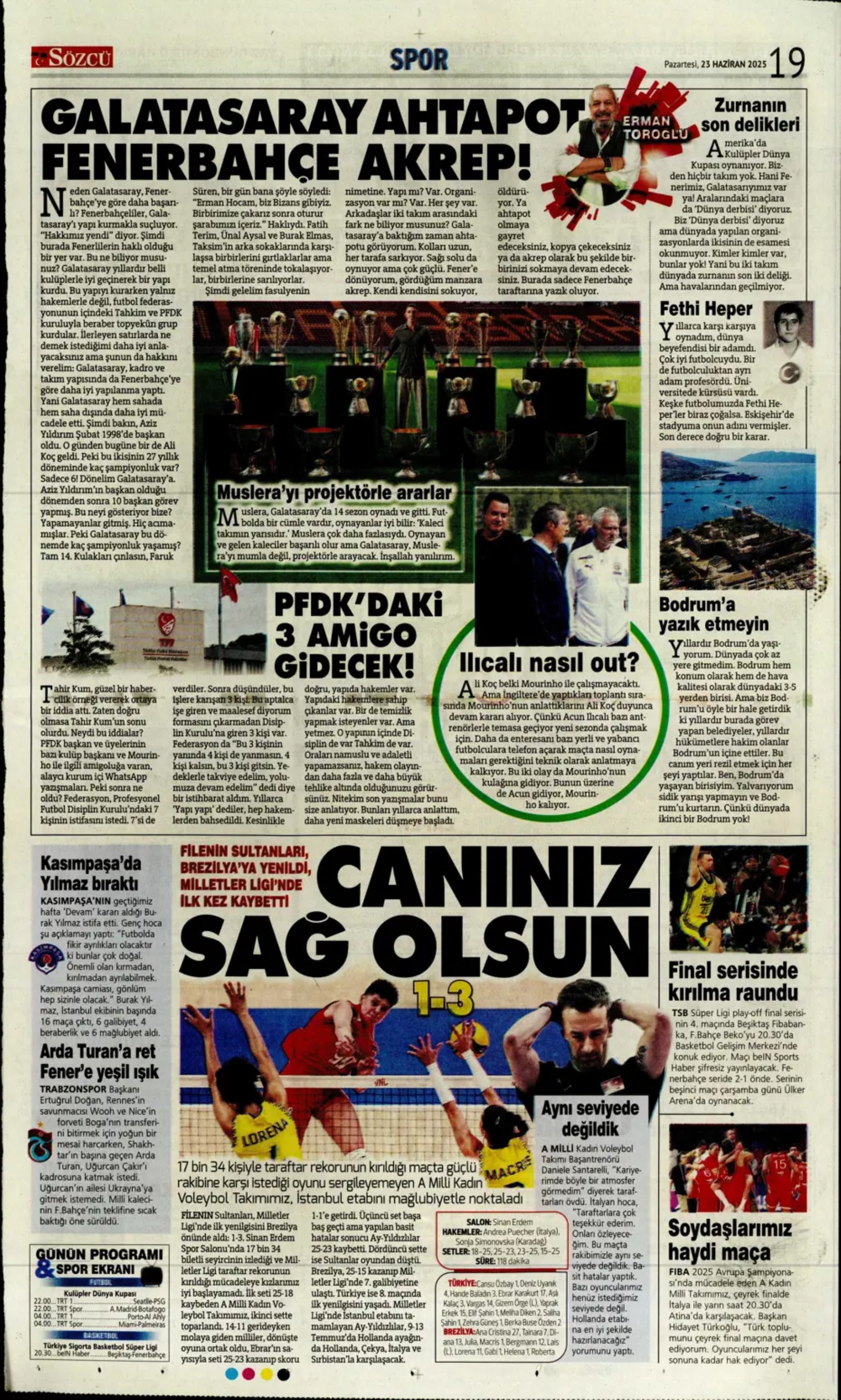 Sporda günün manşetleri... Jadon Sancho'ya sıcak temas: Kaleci için 3 aday