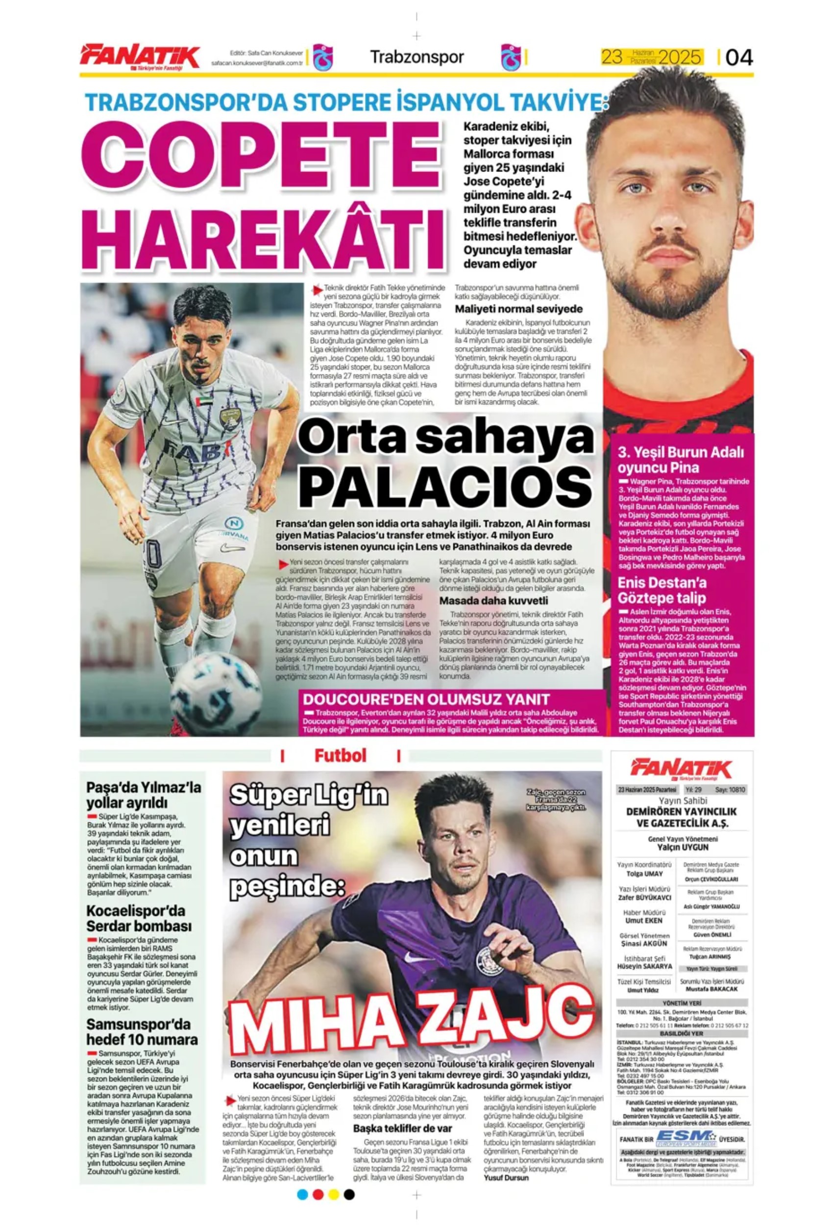 Sporda günün manşetleri... Jadon Sancho'ya sıcak temas: Kaleci için 3 aday
