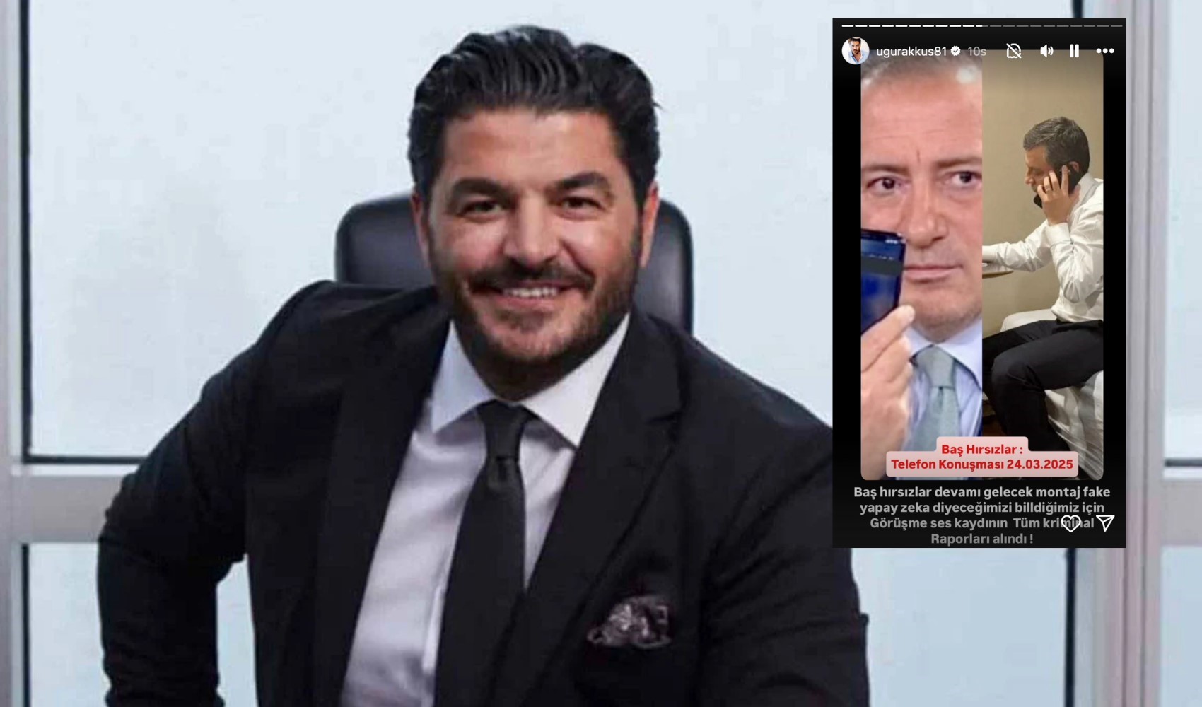 Uğur Akkuş alay konusu oldu: Yapay zeka ile yarattığı Özgür Özel-Fatih Altaylı ses kaydını paylaştı
