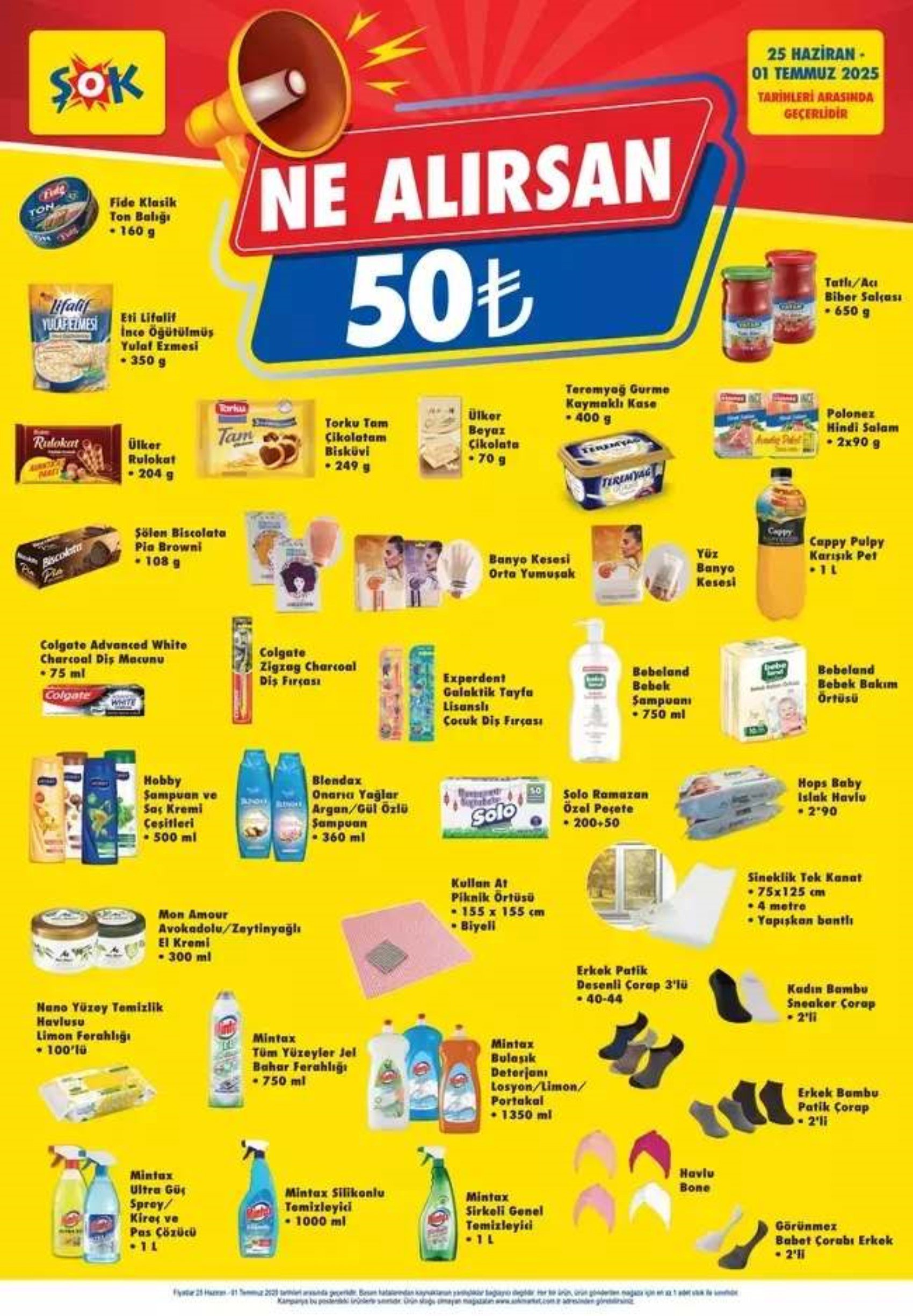 ŞOK market 25 Haziran Çarşamba aktüel kataloğu yayımlandı! Bu hafta ŞOK marketlere neler geliyor? Hangi ürünler indirimde?