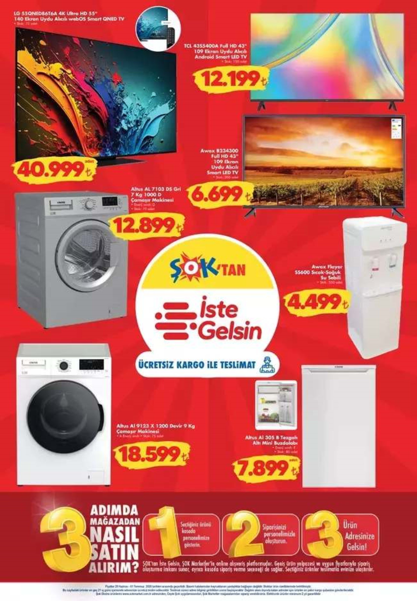 ŞOK market 25 Haziran Çarşamba aktüel kataloğu yayımlandı! Bu hafta ŞOK marketlere neler geliyor? Hangi ürünler indirimde?