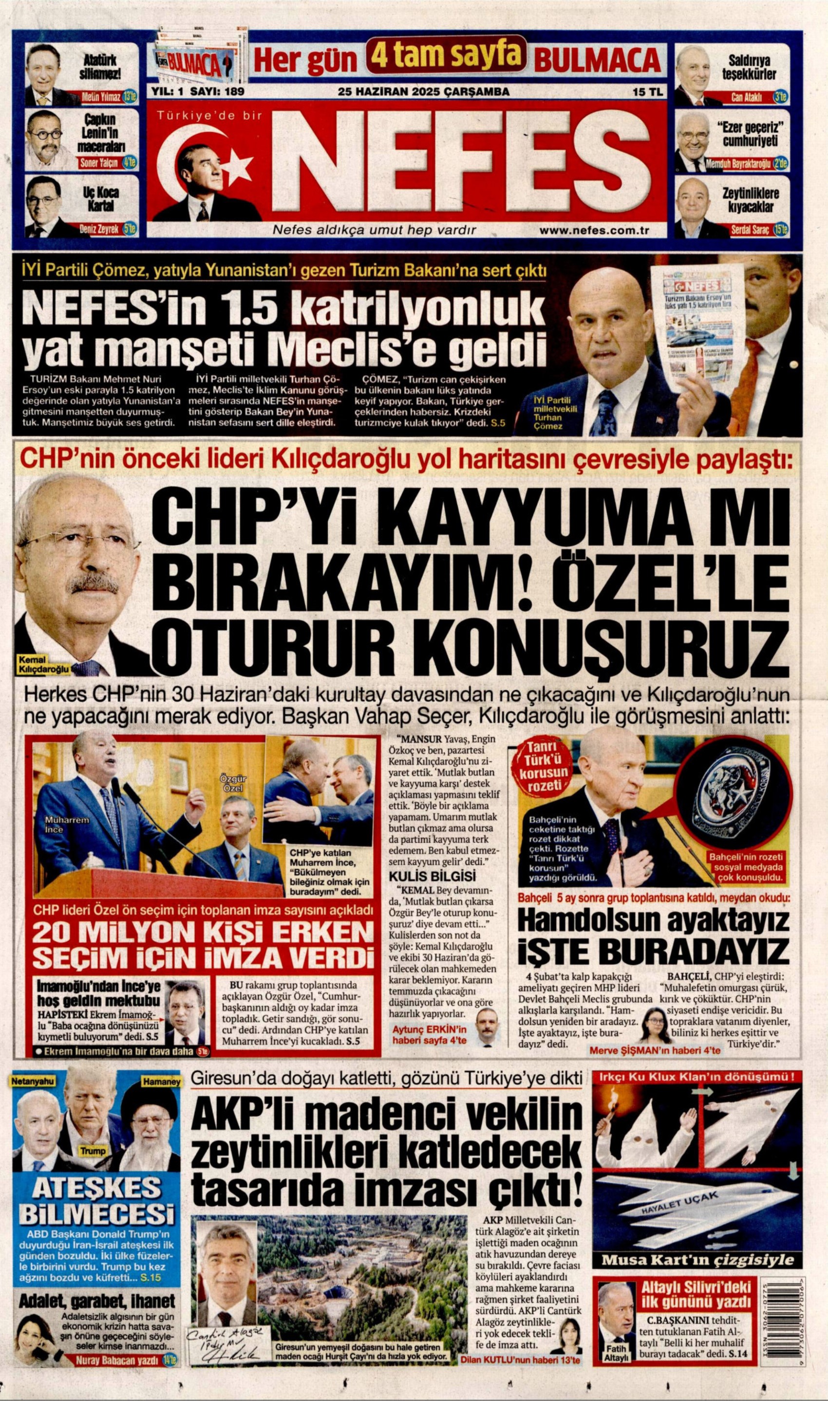 Yandaş medya böyle duyurdu: 'Bay Kemal'in' ayak sesleri!