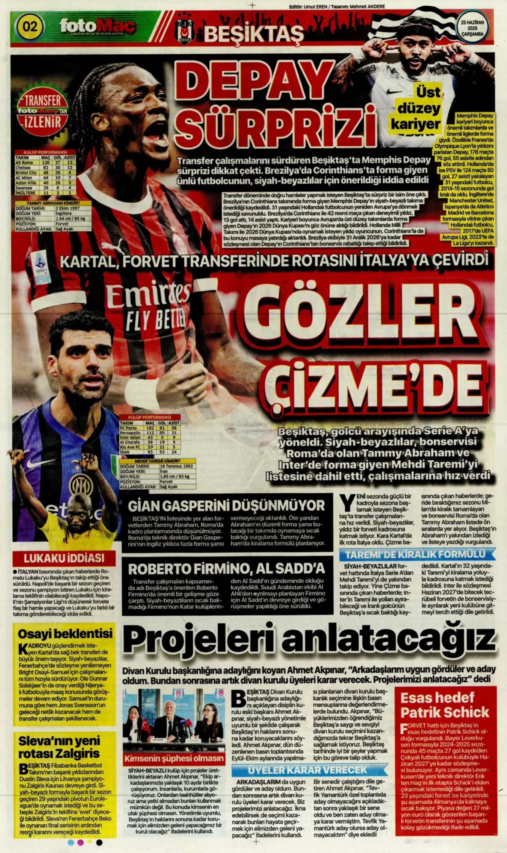 Sporda günün manşetleri: Fenerbahçe'de 1 Temmuz hazırlığı: İngiliz anahtarı Jadon Sancho geliyor