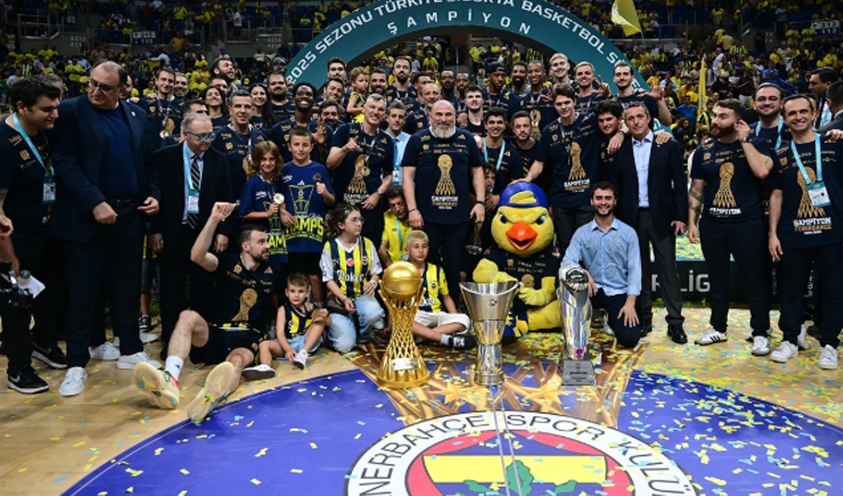 Basketbol Süper Ligi'nde Fenerbahçe Beko şampiyon oldu