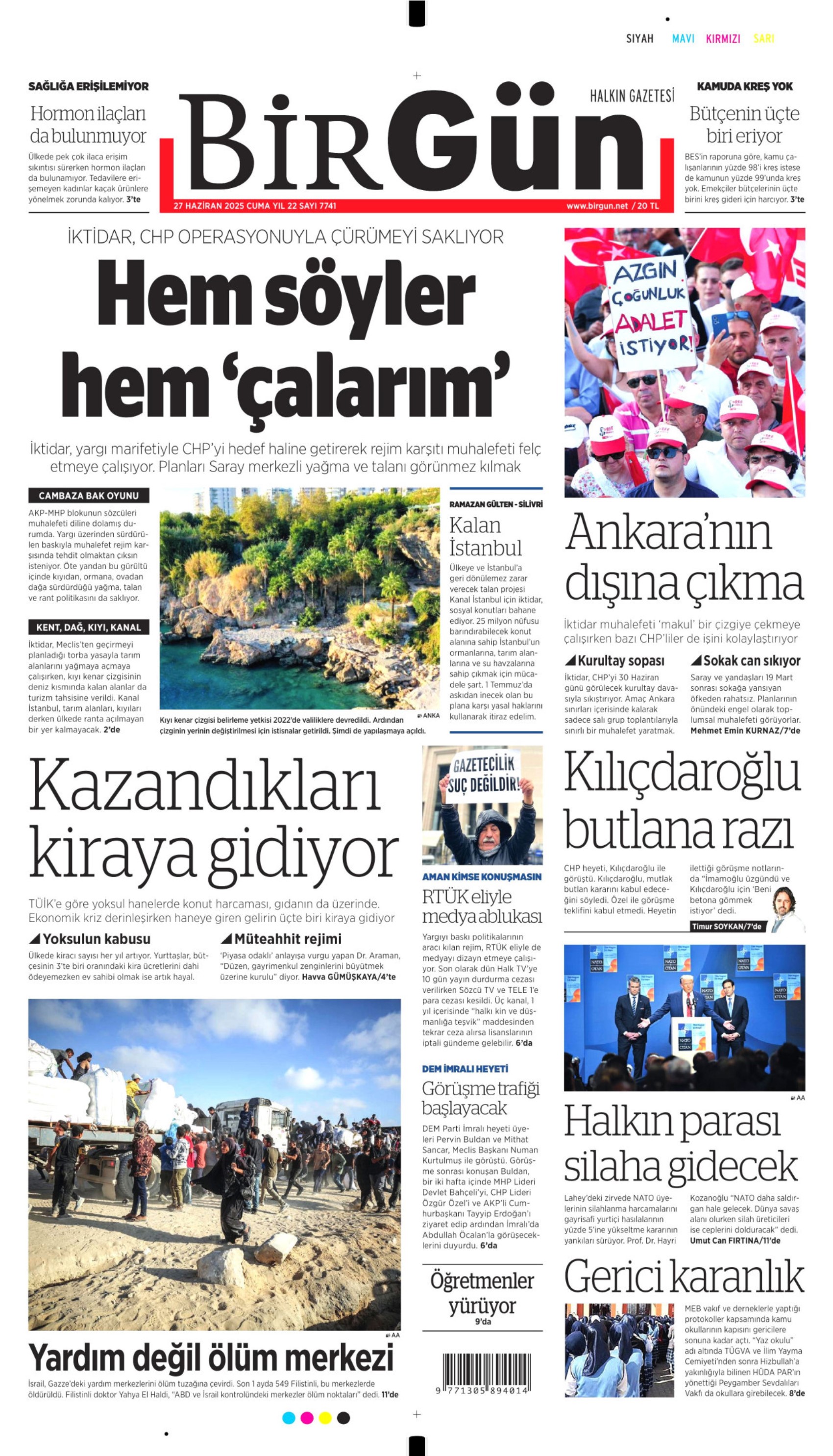 Gazete manşetleri: Sadece Kurultay değil, CHP topyekün hedefte
