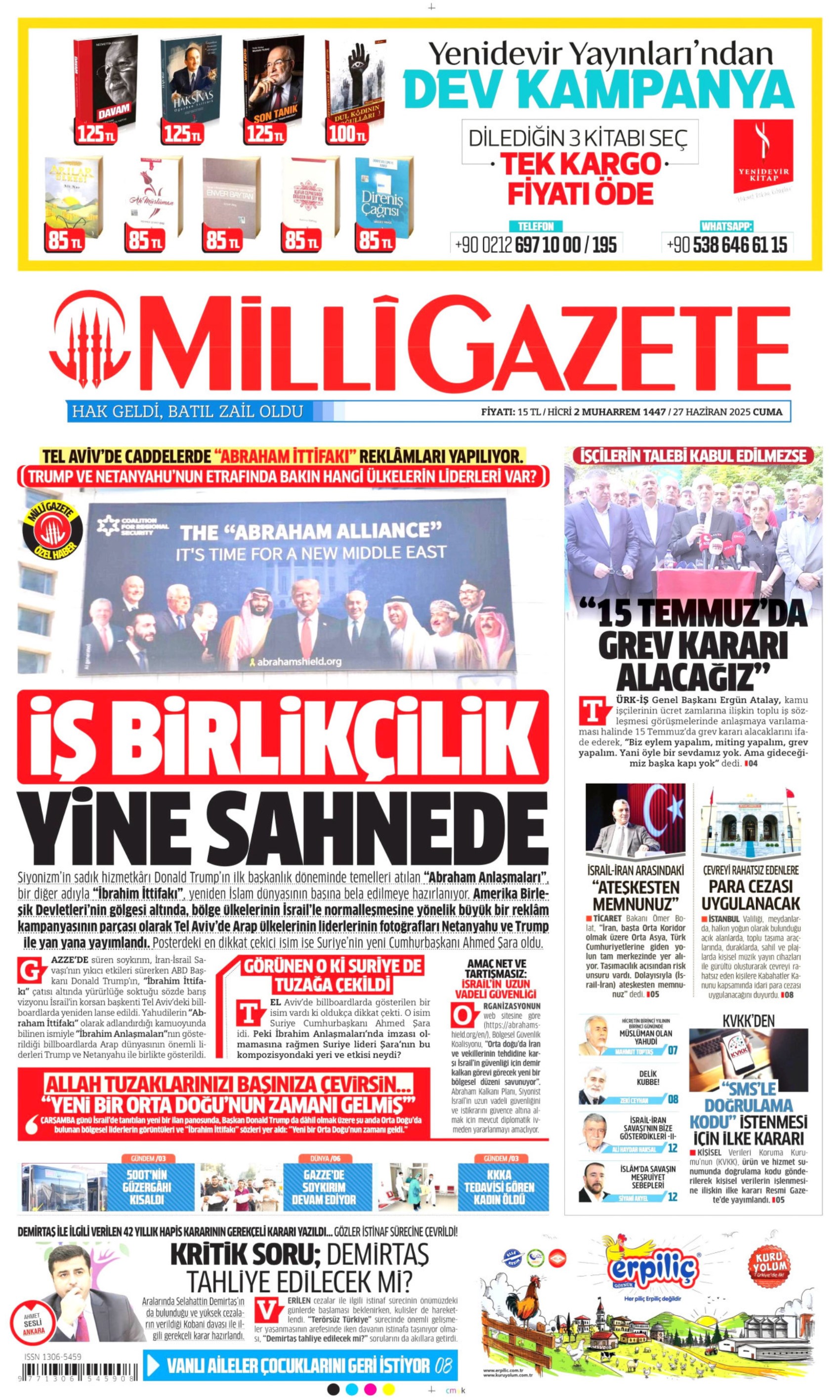 Gazete manşetleri: Sadece Kurultay değil, CHP topyekün hedefte