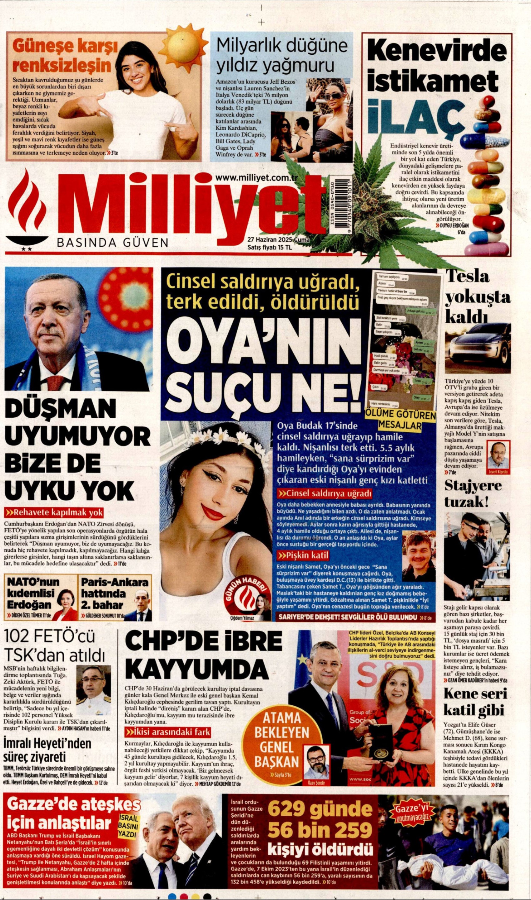 Gazete manşetleri: Sadece Kurultay değil, CHP topyekün hedefte