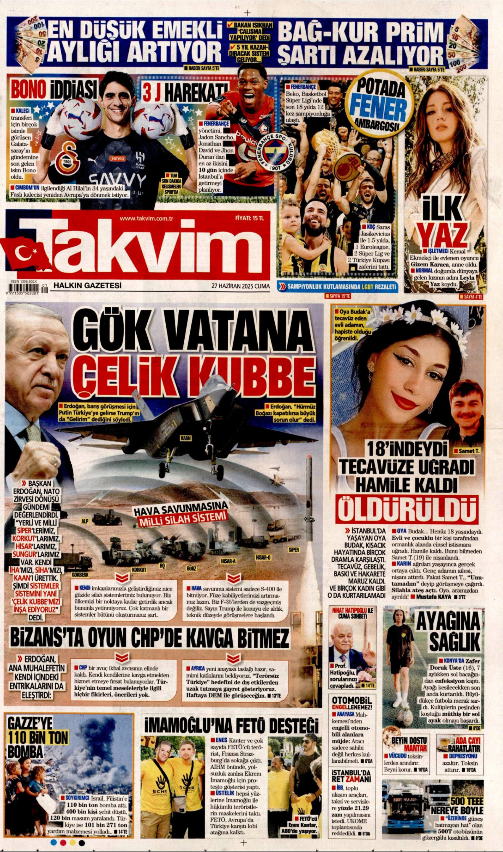 Gazete manşetleri: Sadece Kurultay değil, CHP topyekün hedefte