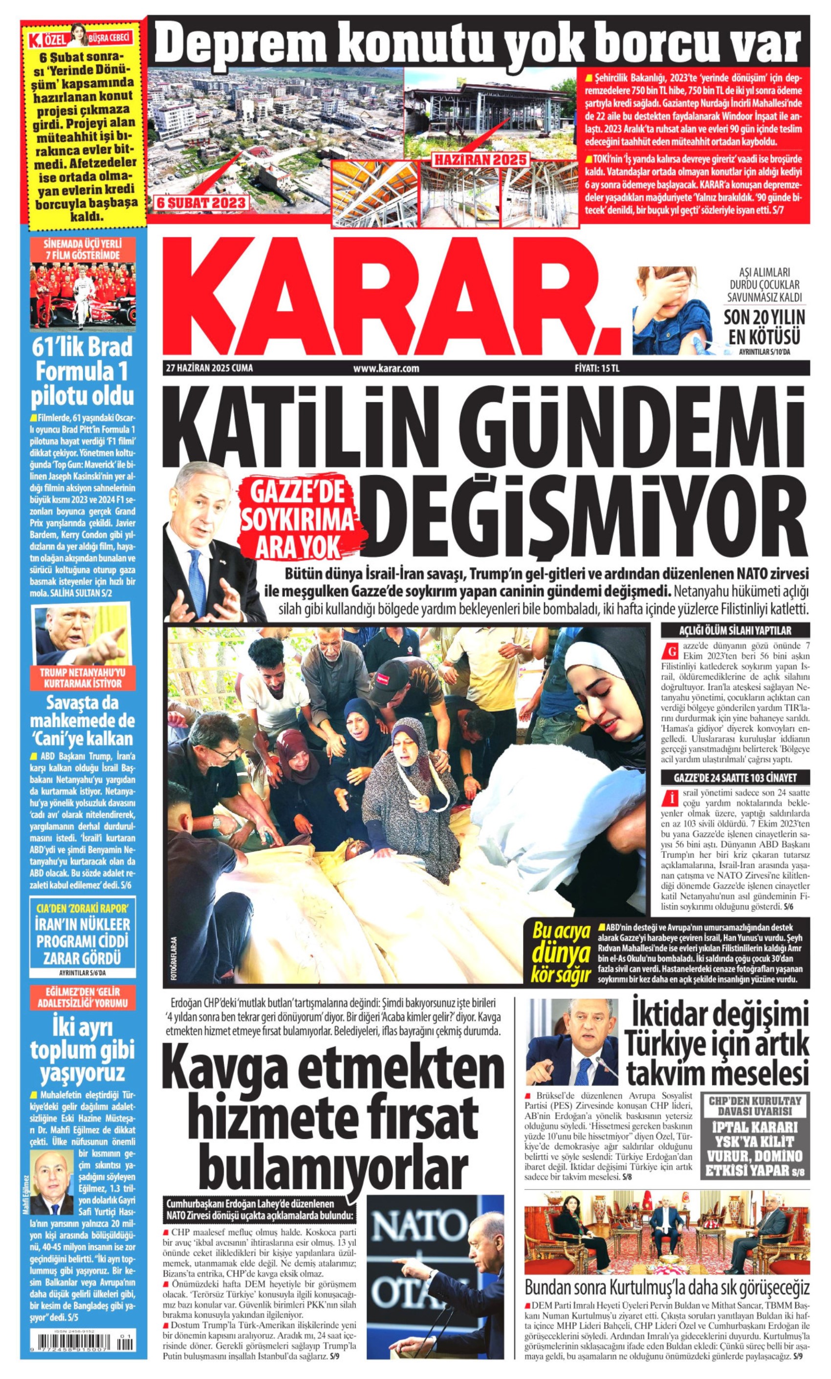 Gazete manşetleri: Sadece Kurultay değil, CHP topyekün hedefte