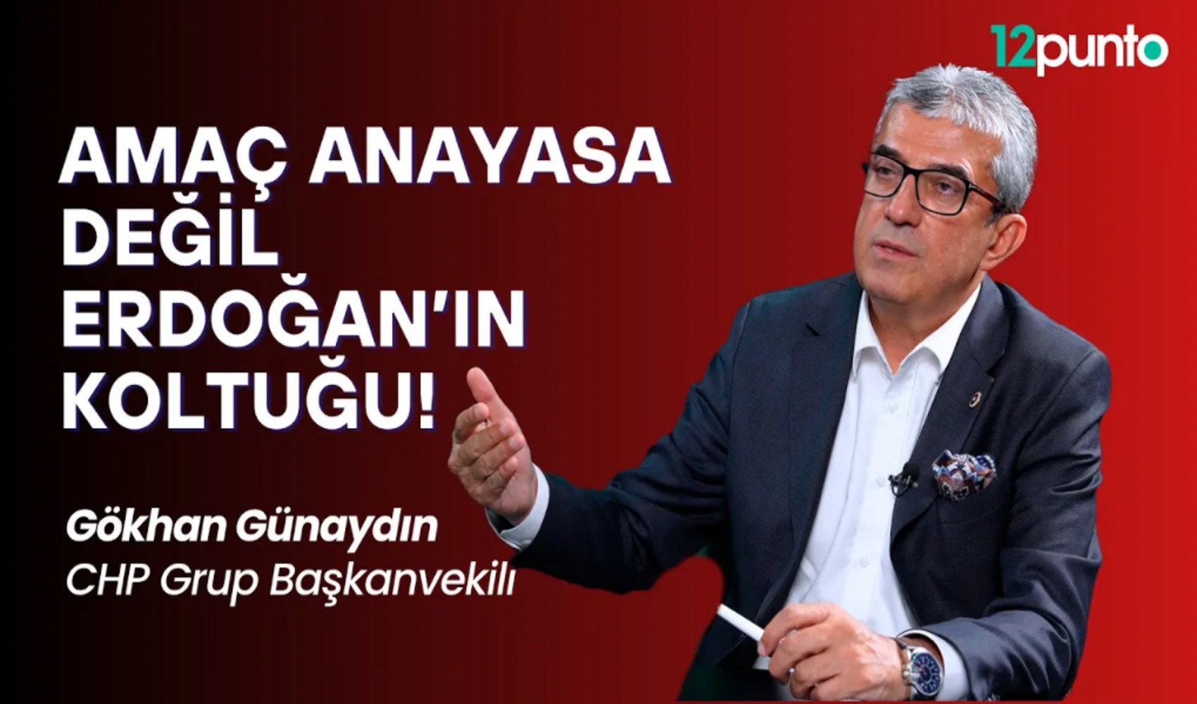 Gökhan Günaydın'dan net mesaj: Biz AKP ile menemen bile yapmayız