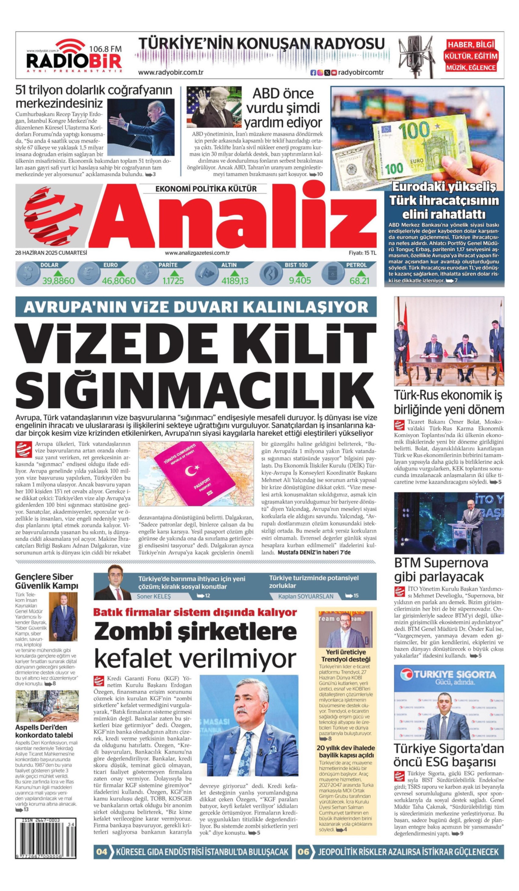 Gazete manşetleri: 3 CHP'linin görüşme trafiğinin detayları belli oldu