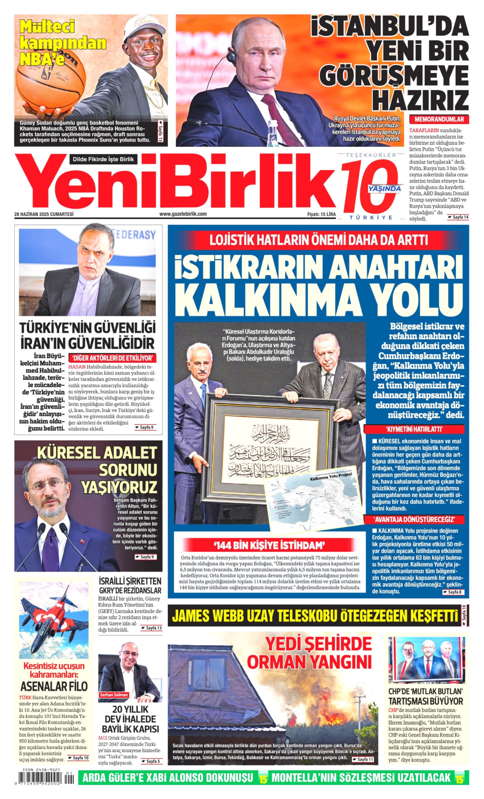 Gazete manşetleri: 3 CHP'linin görüşme trafiğinin detayları belli oldu