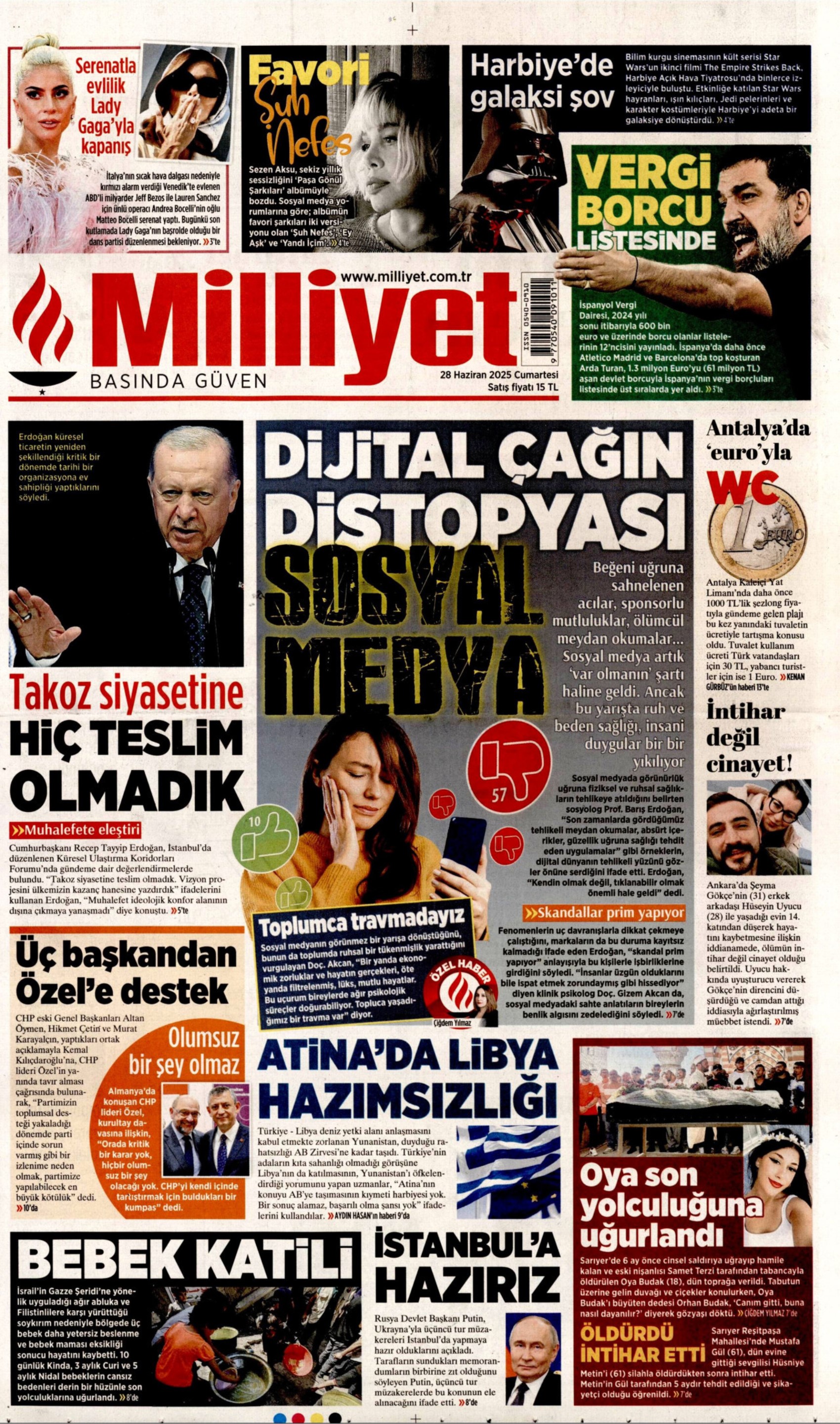 Gazete manşetleri: 3 CHP'linin görüşme trafiğinin detayları belli oldu