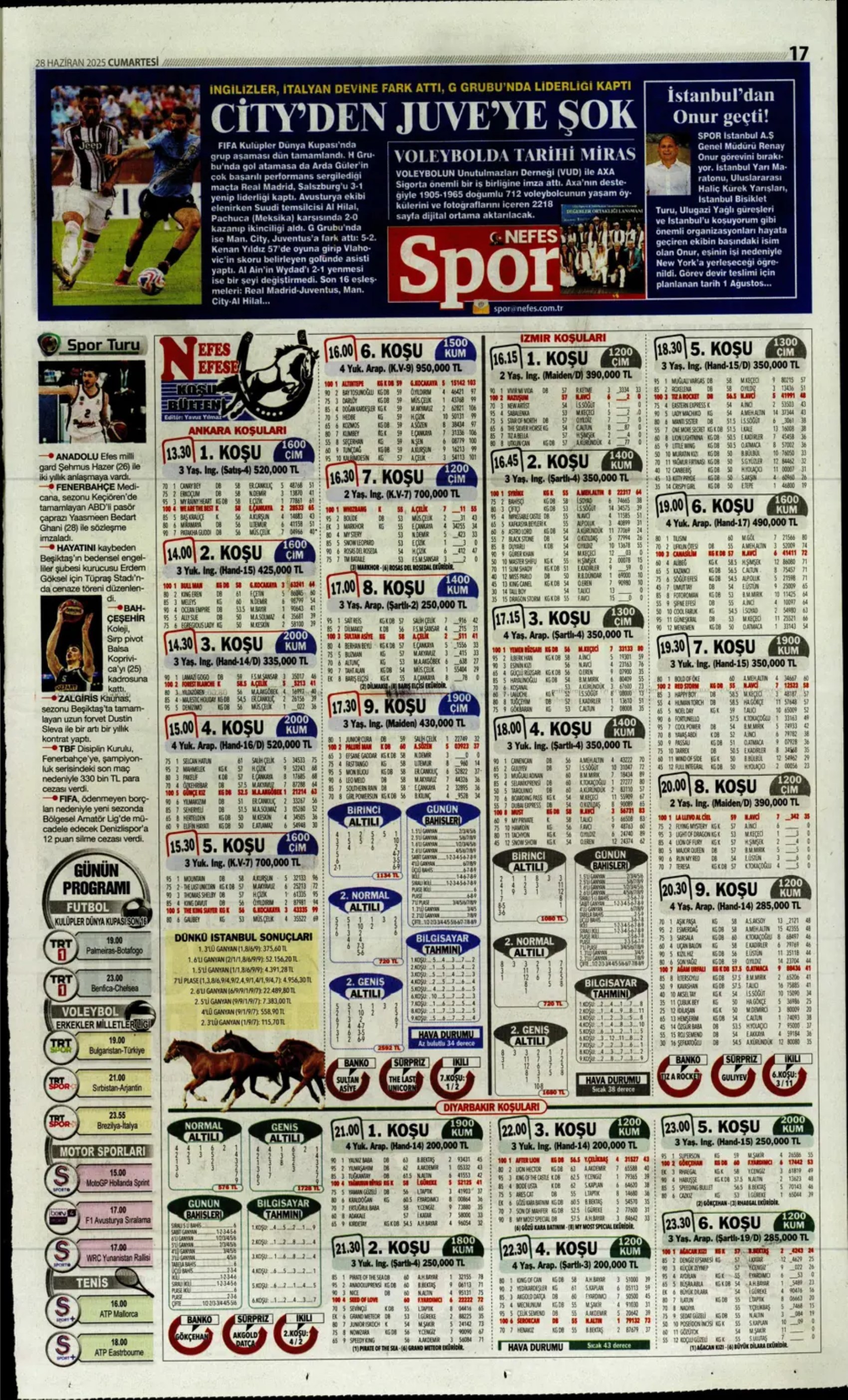 Sporda günün manşetleri... Duran için geri sayım, Osimhen için yeni formül