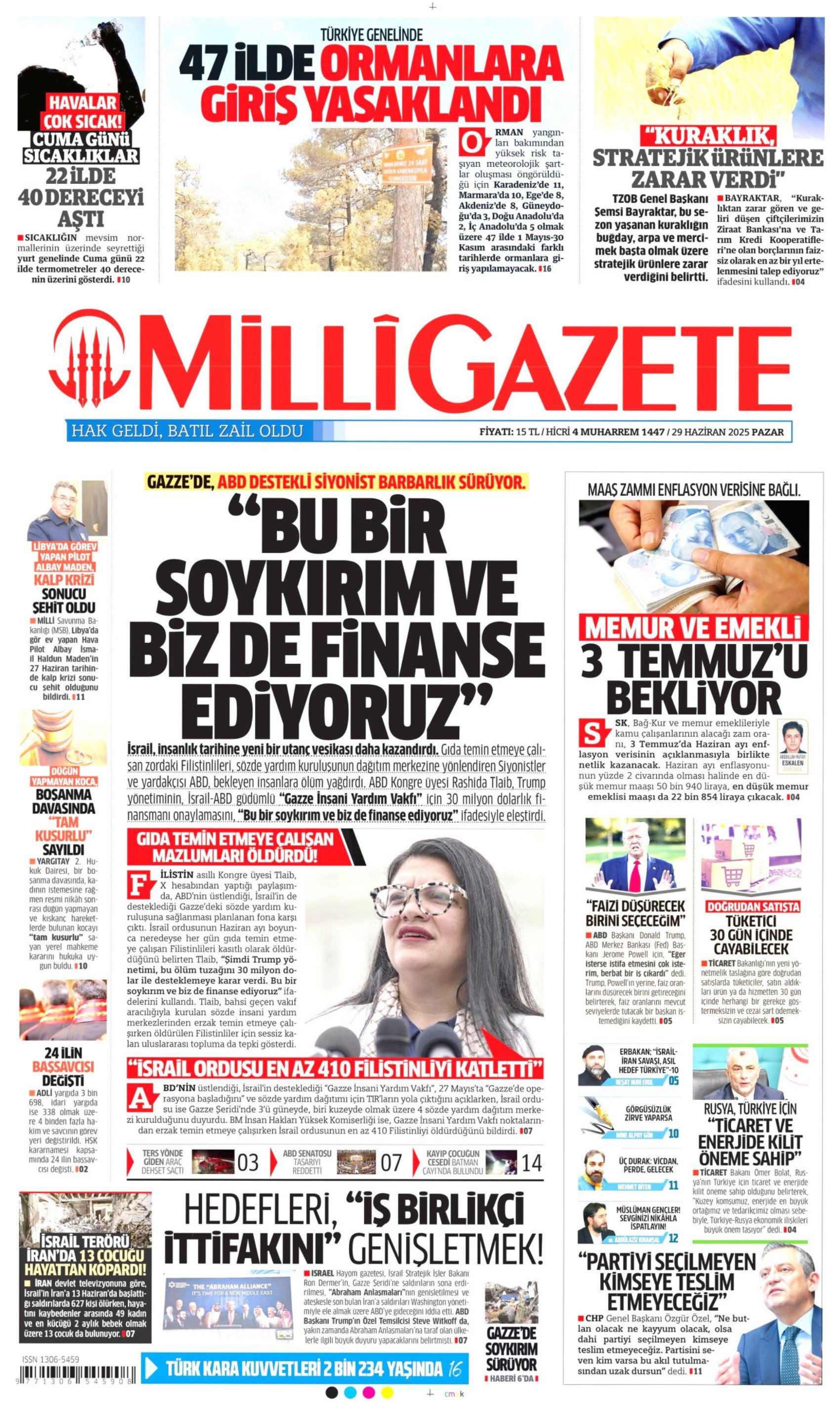 29 Haziran gazete manşetleri: Kemal Kılıçdaroğlu'na yönelik dikkat çeken manşet: 'Bölen oldunuz'