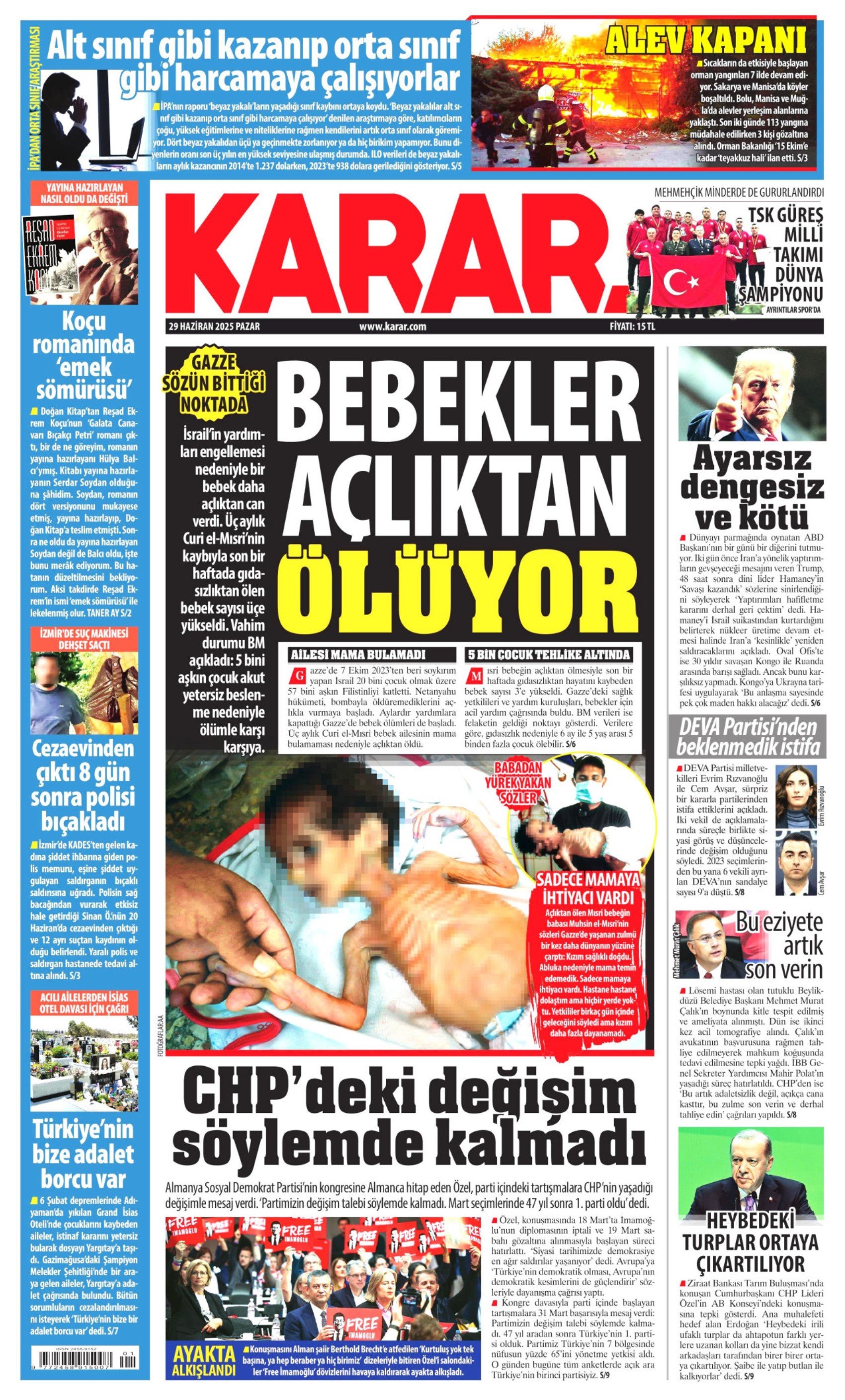 29 Haziran gazete manşetleri: Kemal Kılıçdaroğlu'na yönelik dikkat çeken manşet: 'Bölen oldunuz'