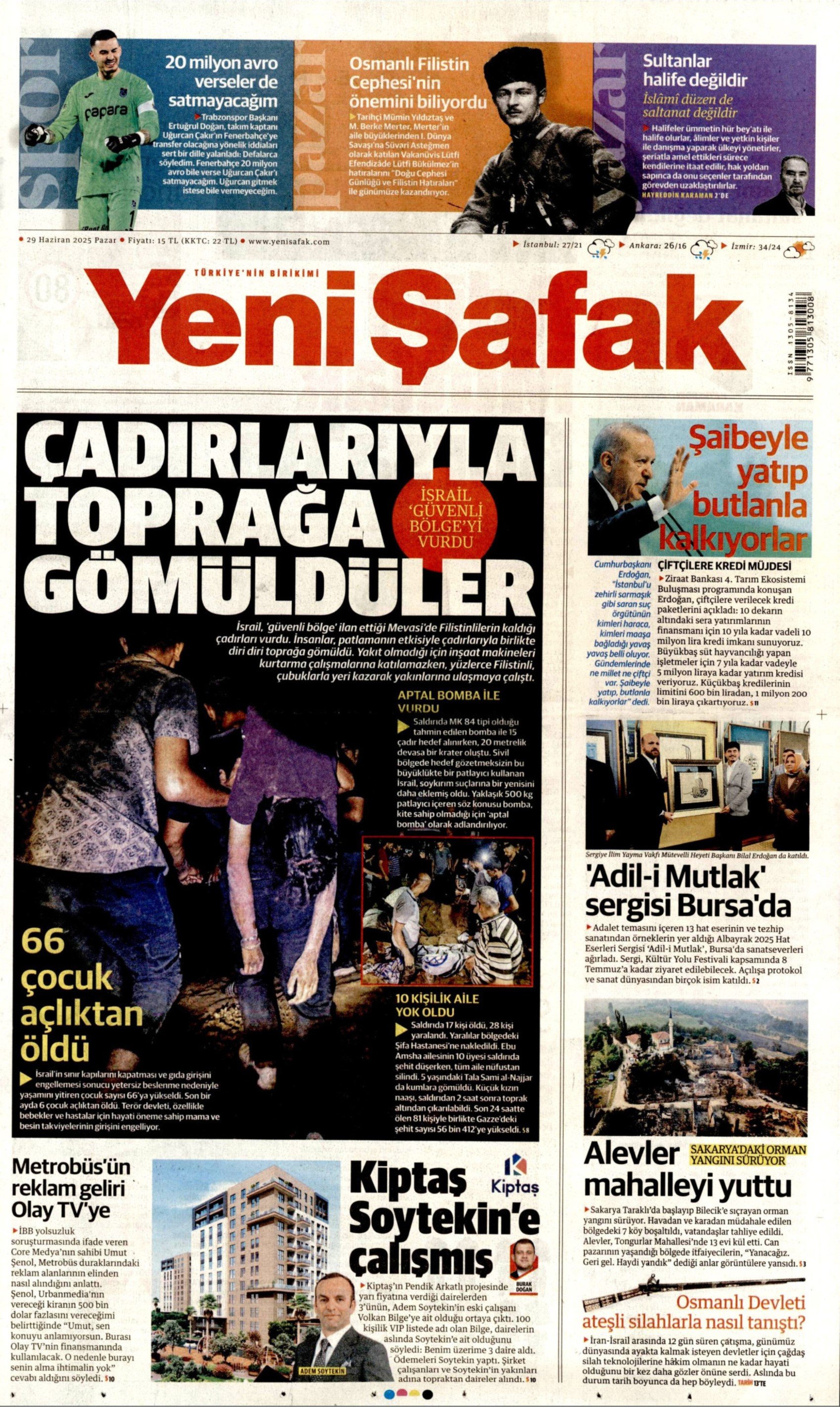 29 Haziran gazete manşetleri: Kemal Kılıçdaroğlu'na yönelik dikkat çeken manşet: 'Bölen oldunuz'