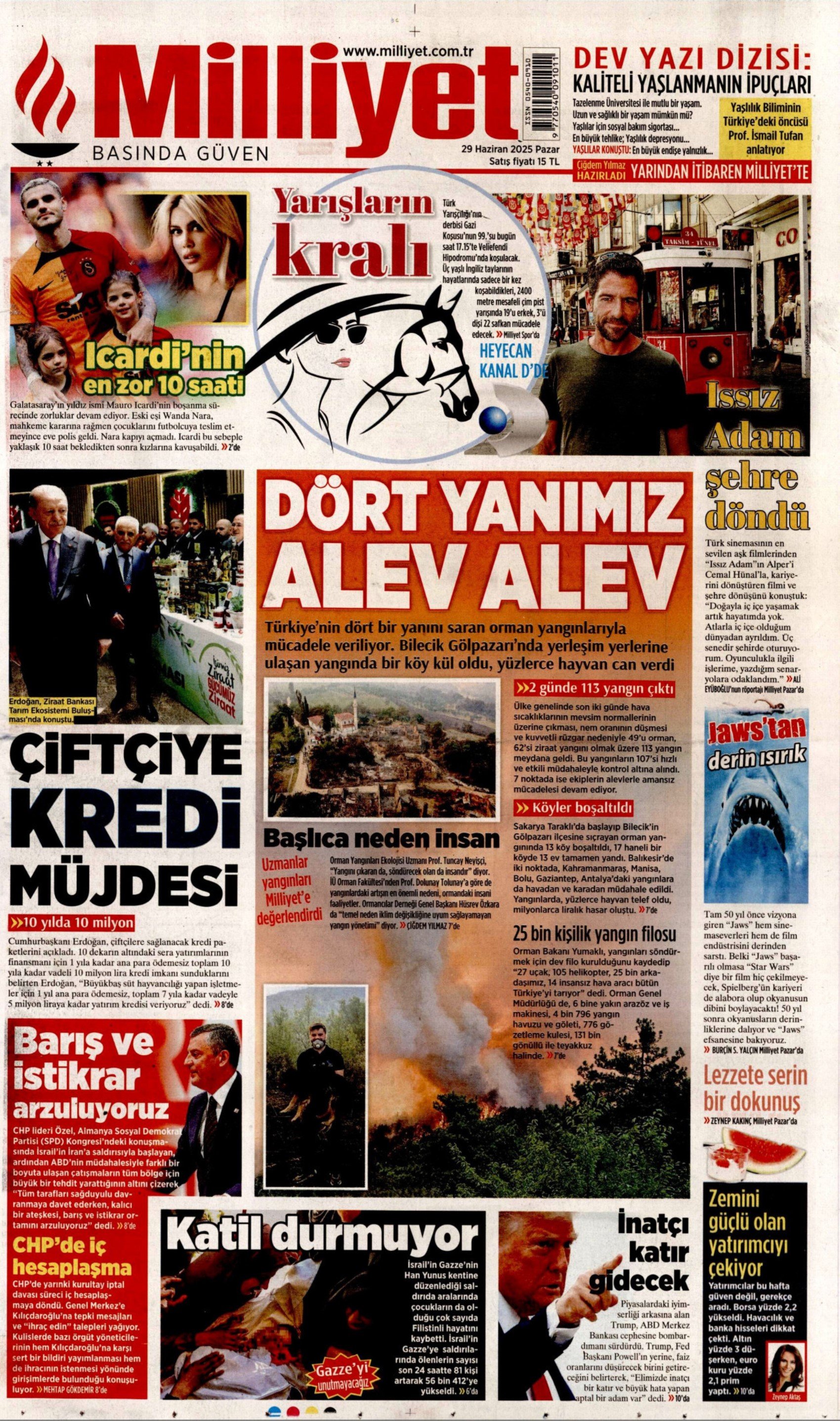 29 Haziran gazete manşetleri: Kemal Kılıçdaroğlu'na yönelik dikkat çeken manşet: 'Bölen oldunuz'