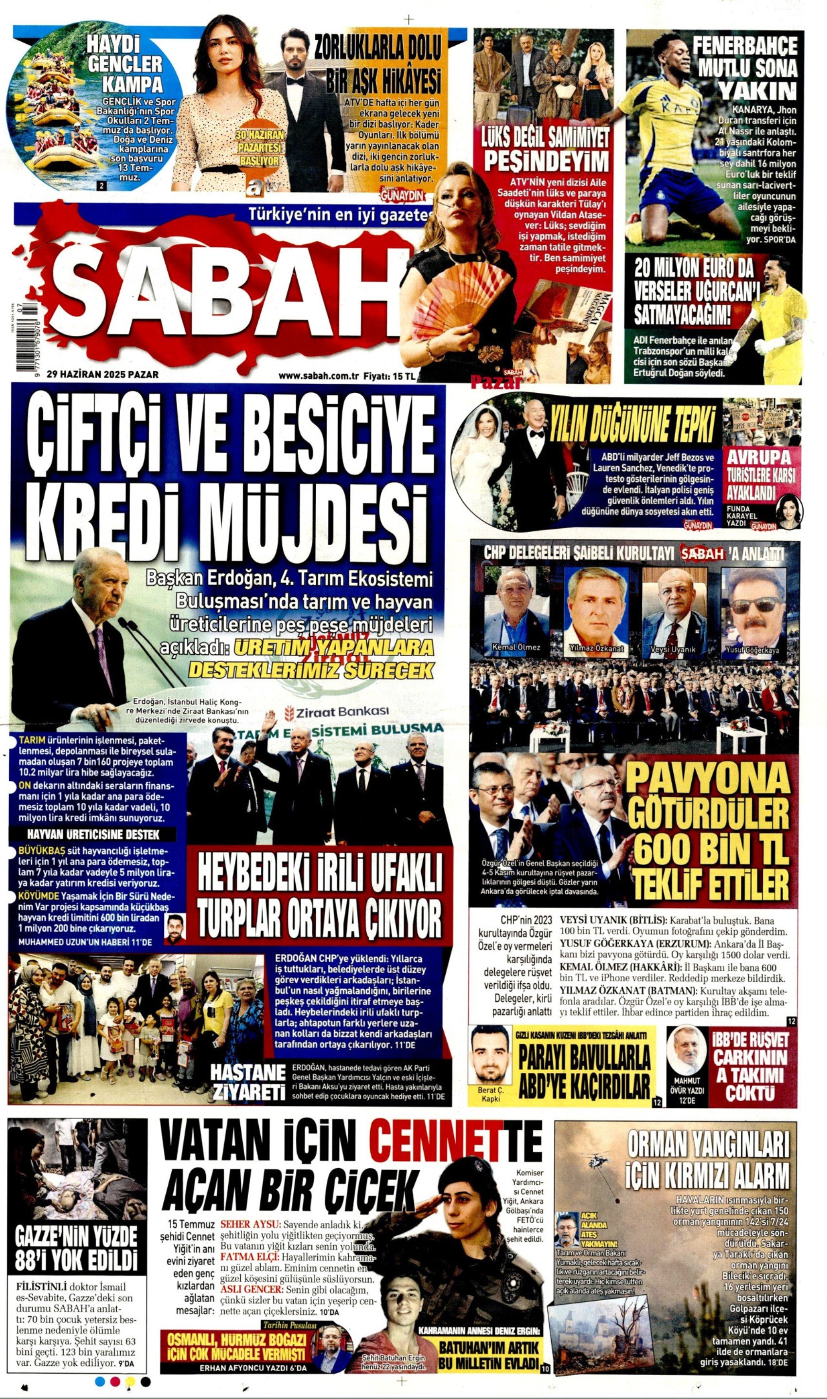 29 Haziran gazete manşetleri: Kemal Kılıçdaroğlu'na yönelik dikkat çeken manşet: 'Bölen oldunuz'