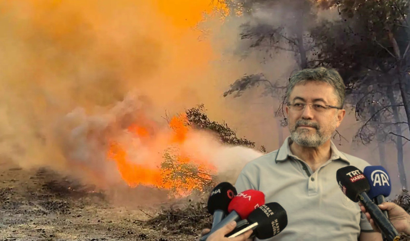 Bakan Yumaklı’dan şaşırtan yağmur yorumu: 'Rabbimin lütfu, yangınla mücadeleyi kolaylaştırdı'