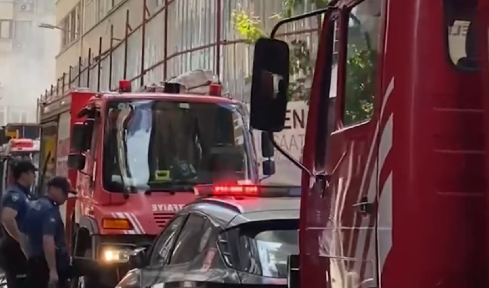 Şişli'de yangın paniği! Müdahale sürüyor