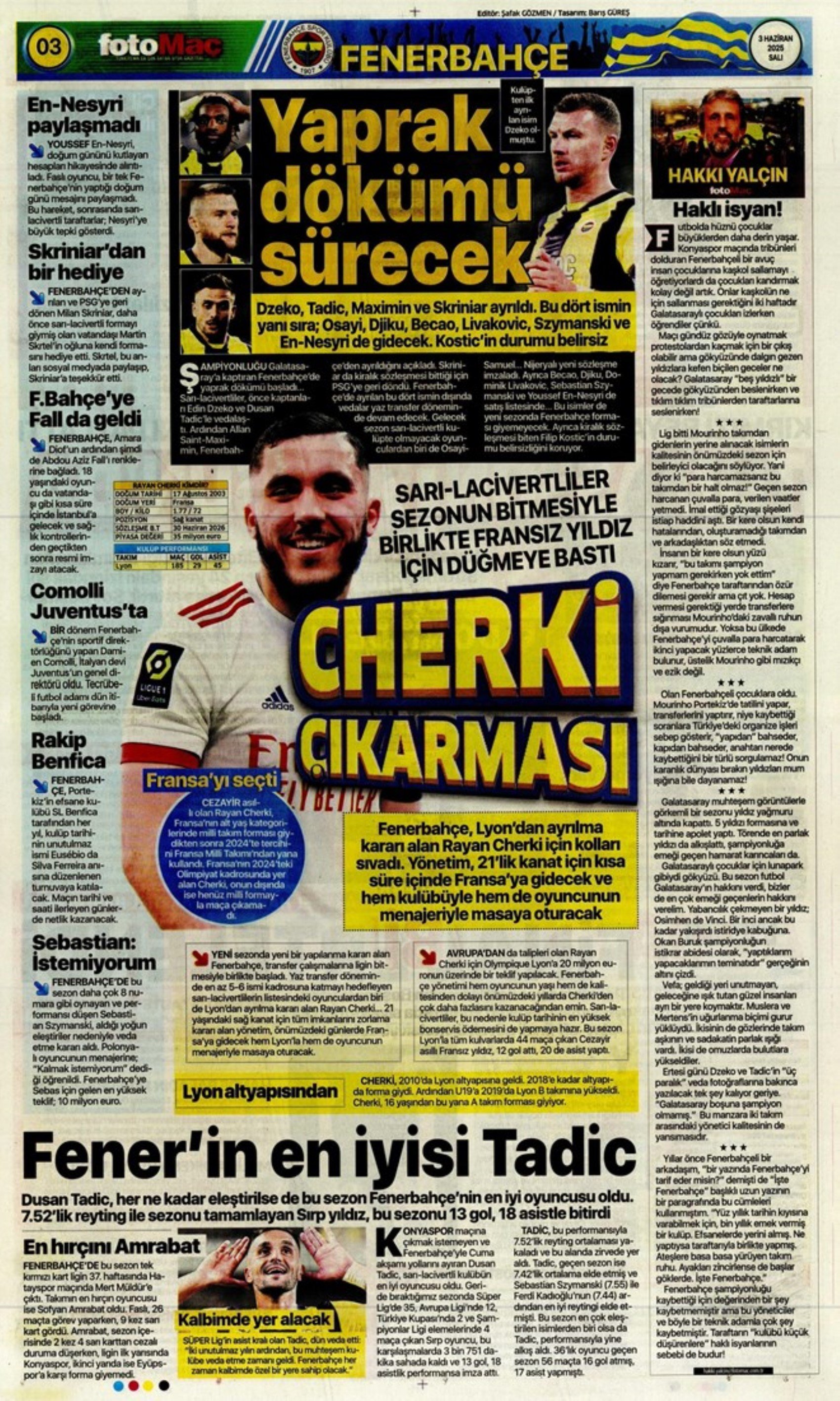 Sporda günün manşetleri... Osimhen'de sıcak saatler: 'Resmen gitti'