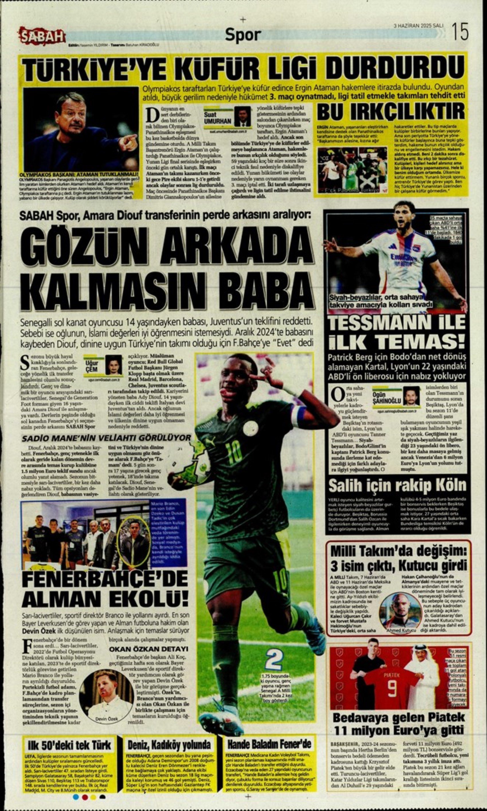 Sporda günün manşetleri... Osimhen'de sıcak saatler: 'Resmen gitti'