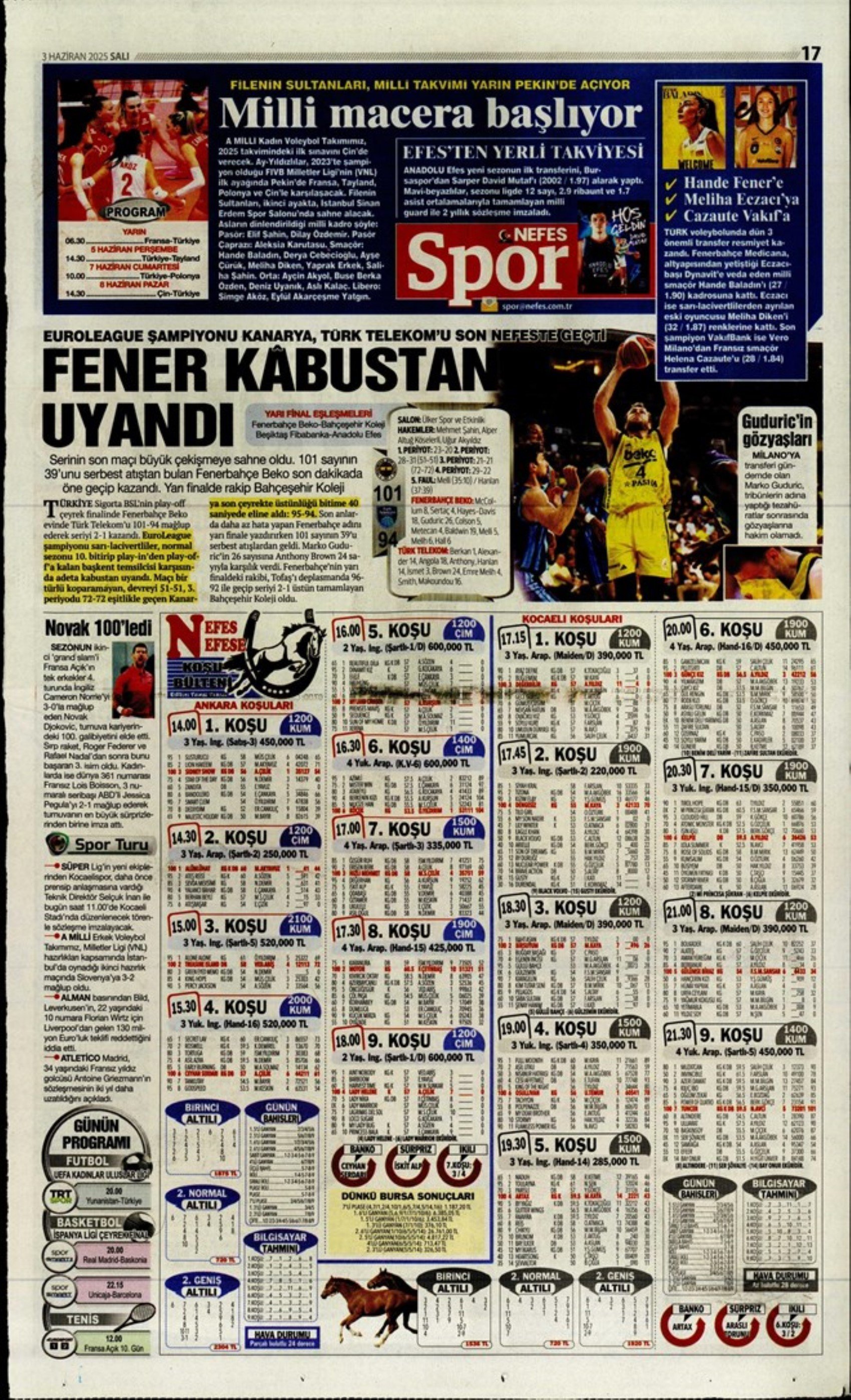 Sporda günün manşetleri... Osimhen'de sıcak saatler: 'Resmen gitti'
