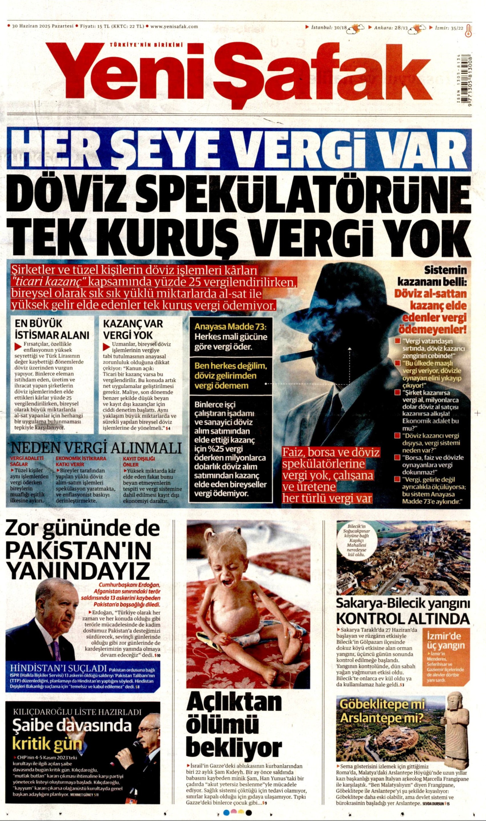 30 Haziran gazete manşetleri... CHP'de kritik gün: 'Dananın kuyruğu kopacak mı?'