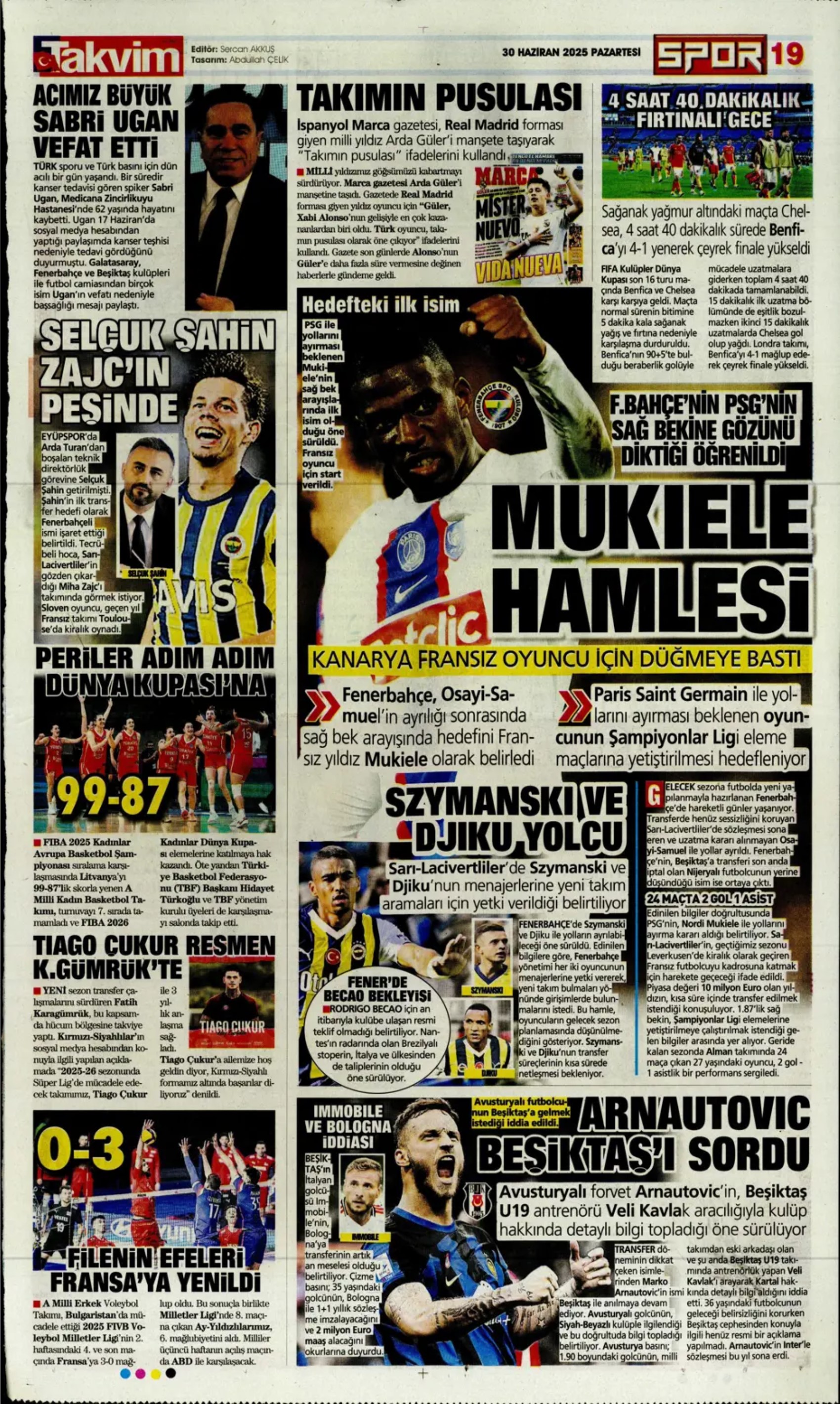 Sporda günün manşetleri... Fenerbahçe Jhon Duran transferini bitirdi: Osimhen kızdırıyor!