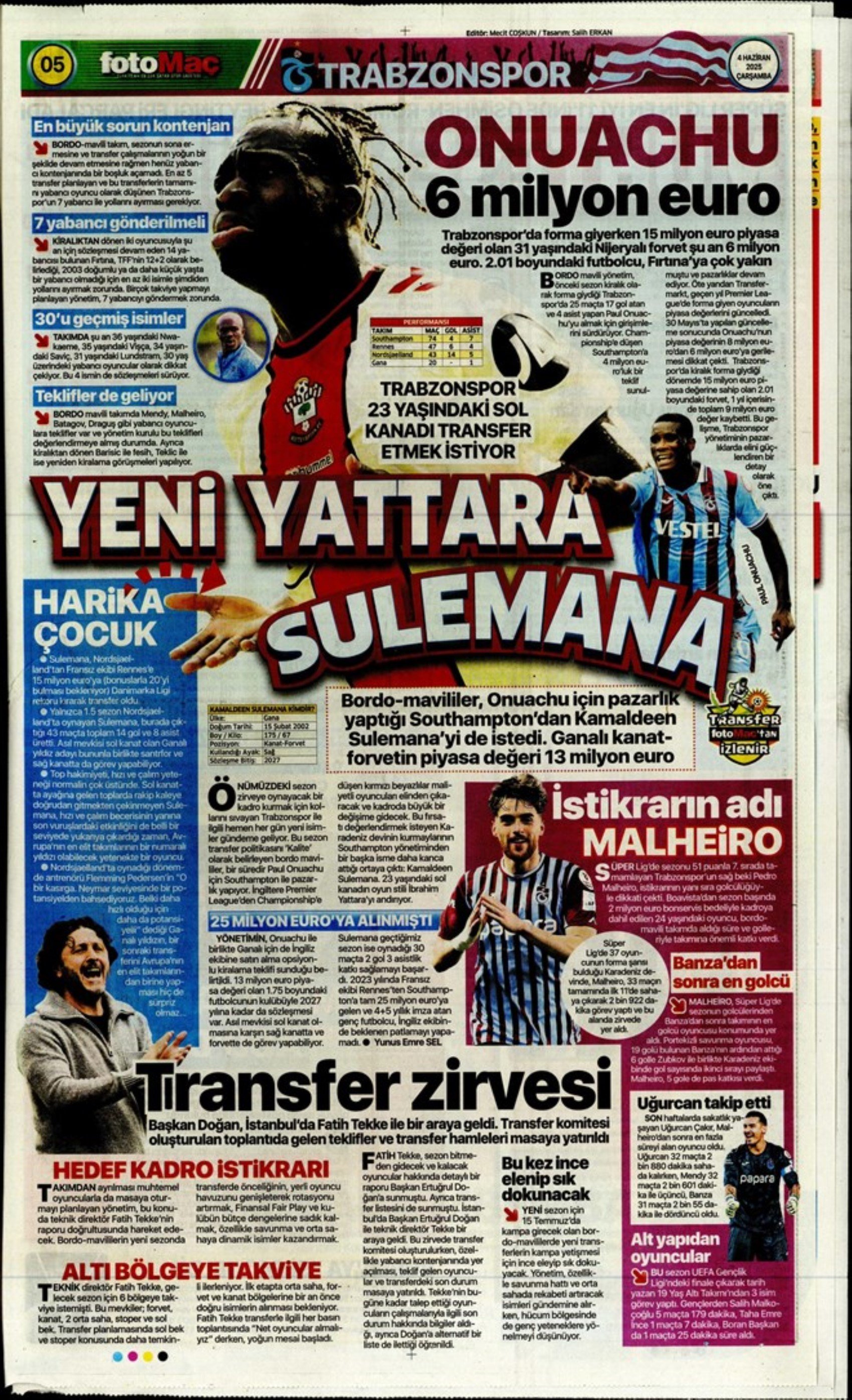Sporda günün manşetleri... Dusan Vlahovic Fenerbahçe'ye geliyor: Uğurcan Çakır bombası