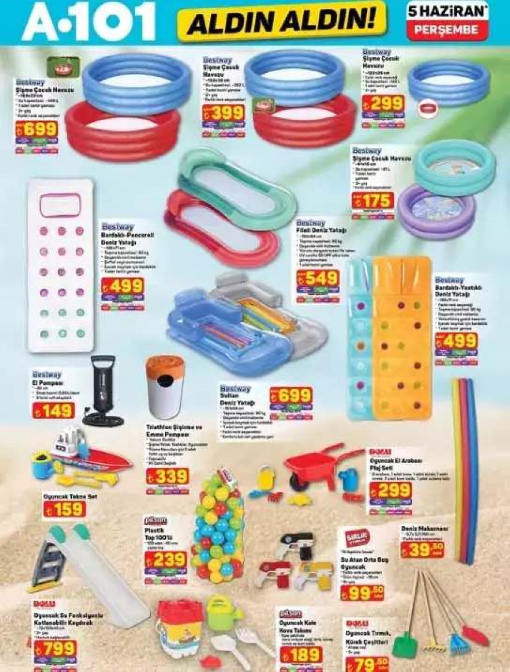 Bugün satışta! A101 Aktüel 5 Haziran kataloğu yayımlandı! Bu hafta A101 marketlere neler geliyor? Hangi ürünler indirimde?