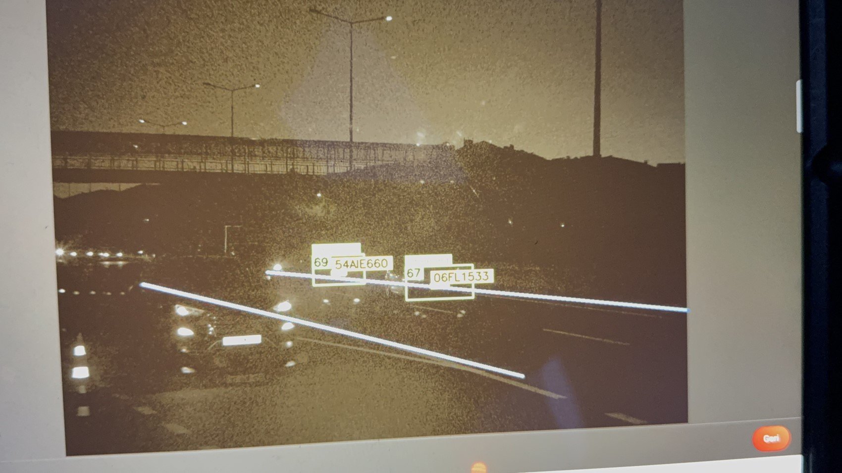 Yapay zeka destekli radar yollarda: 4 günde 526 bin lira ceza yazıldı