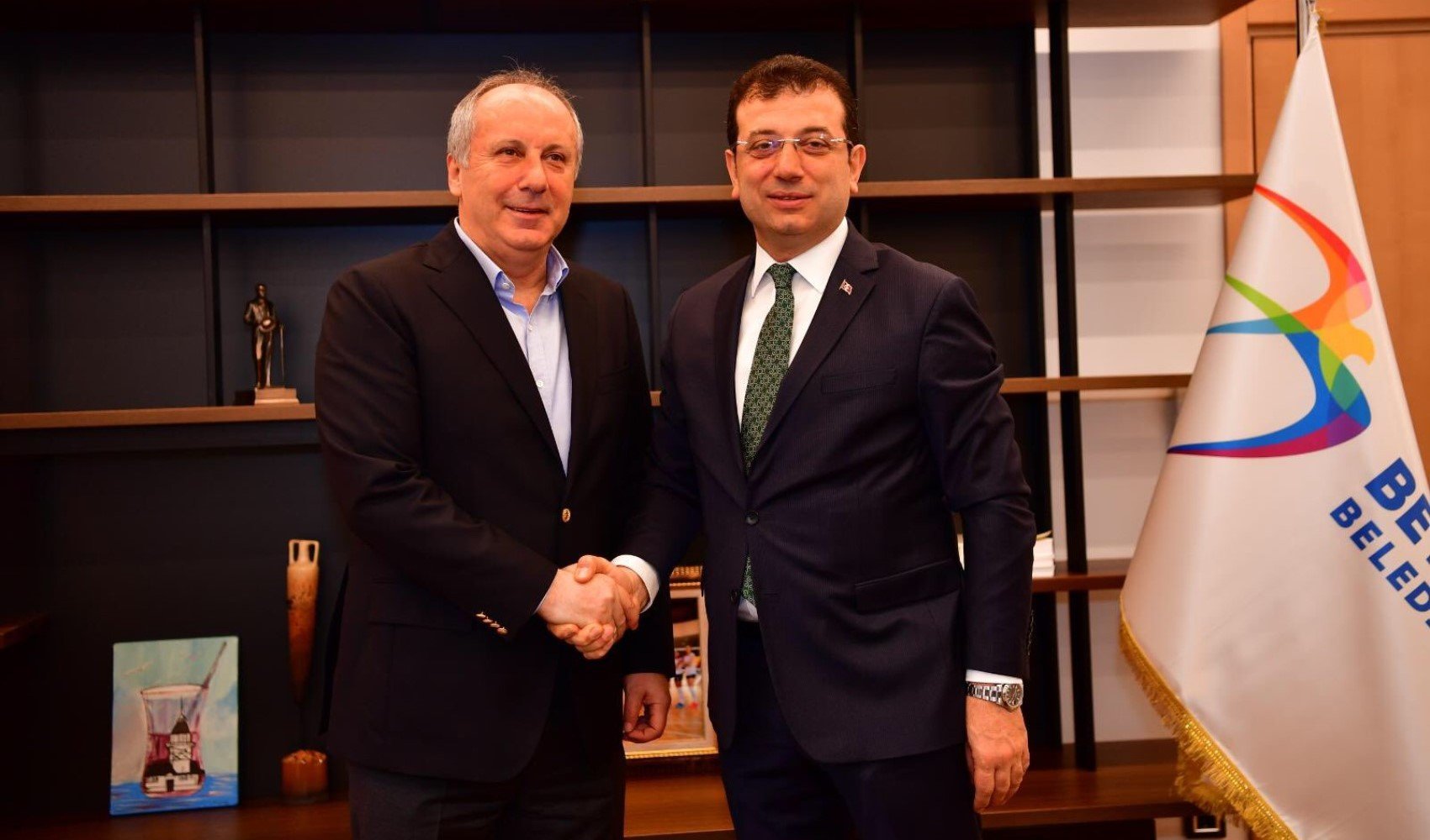 Muharrem İnce’den Silivri’de Ekrem İmamoğlu’na bayram ziyareti