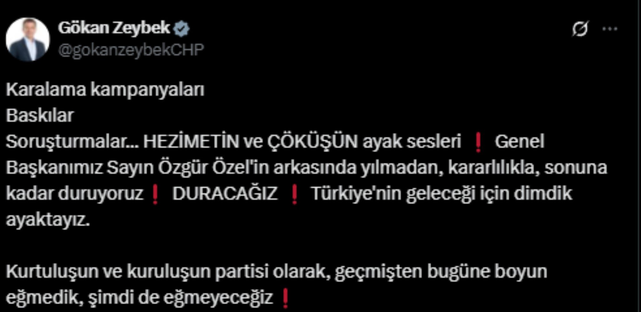 Özgür Özel'e 'Akın Gürlek' soruşturması! CHP'den peş peşe tepkiler geldi