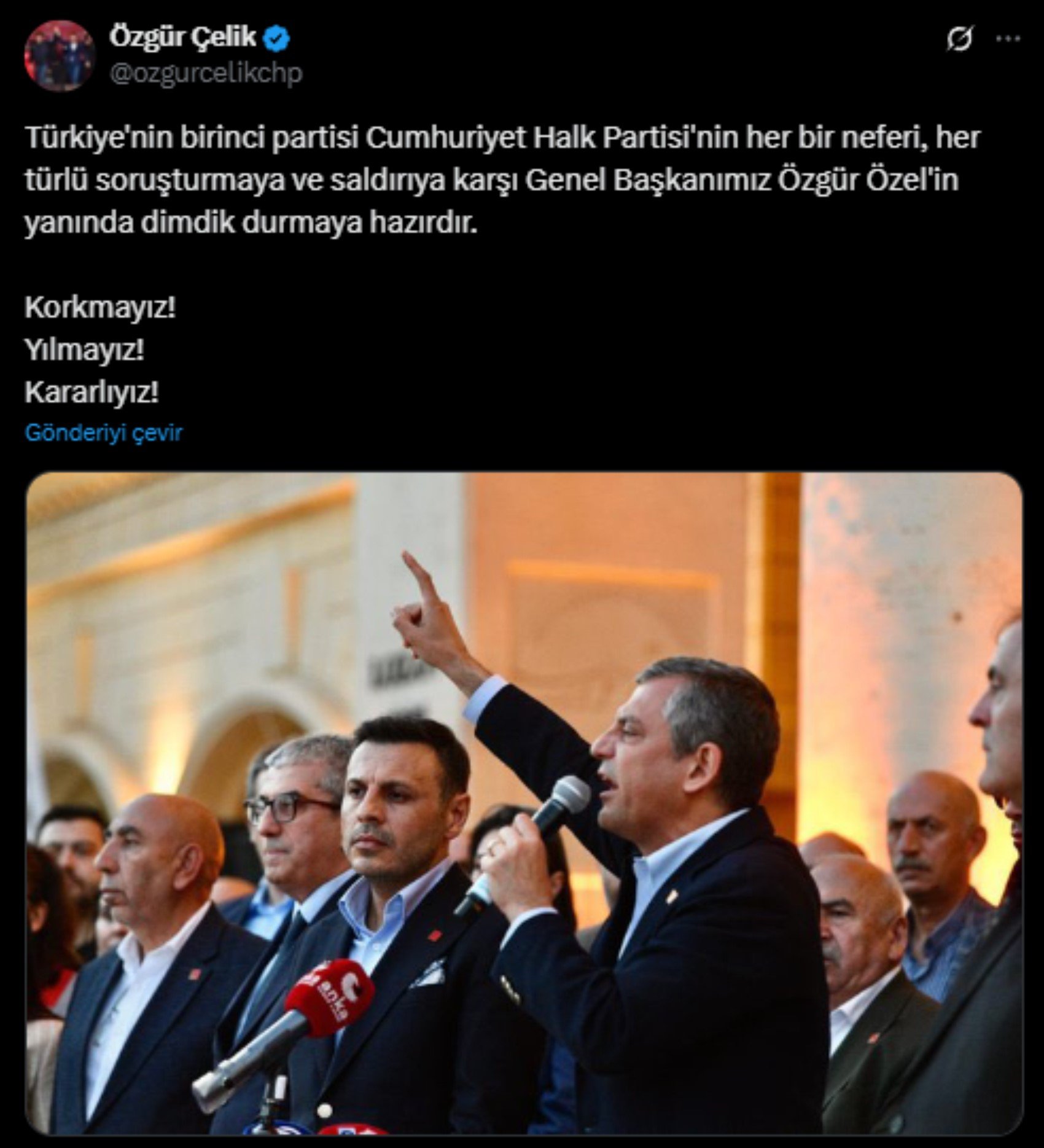 Özgür Özel'e 'Akın Gürlek' soruşturması! CHP'den peş peşe tepkiler geldi