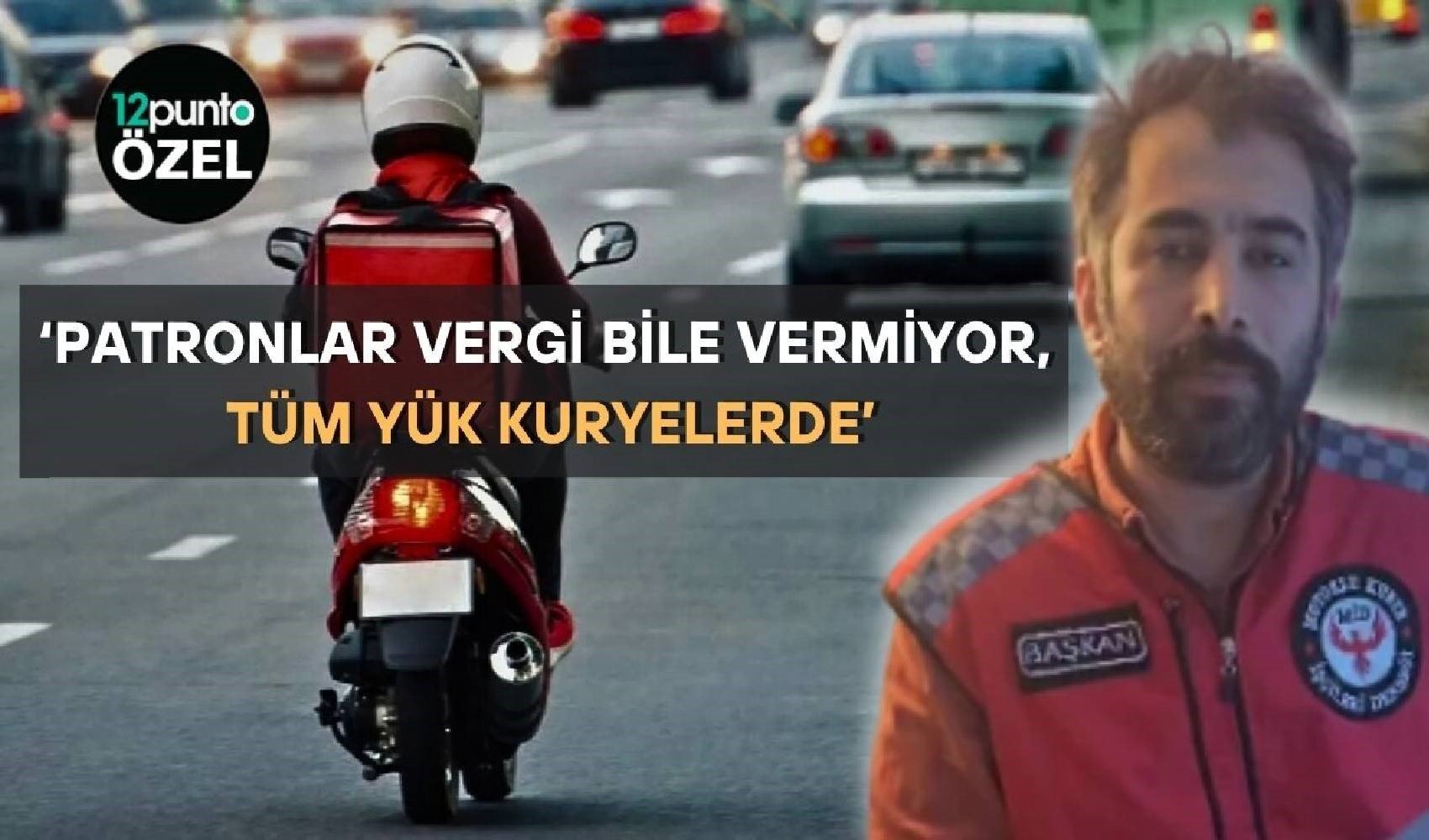 Motokuryelere yeni düzenlemeler yolda… TEHİS Başkanı: ‘Kuryelerin esas sorunlarına çözüm olmayacak’