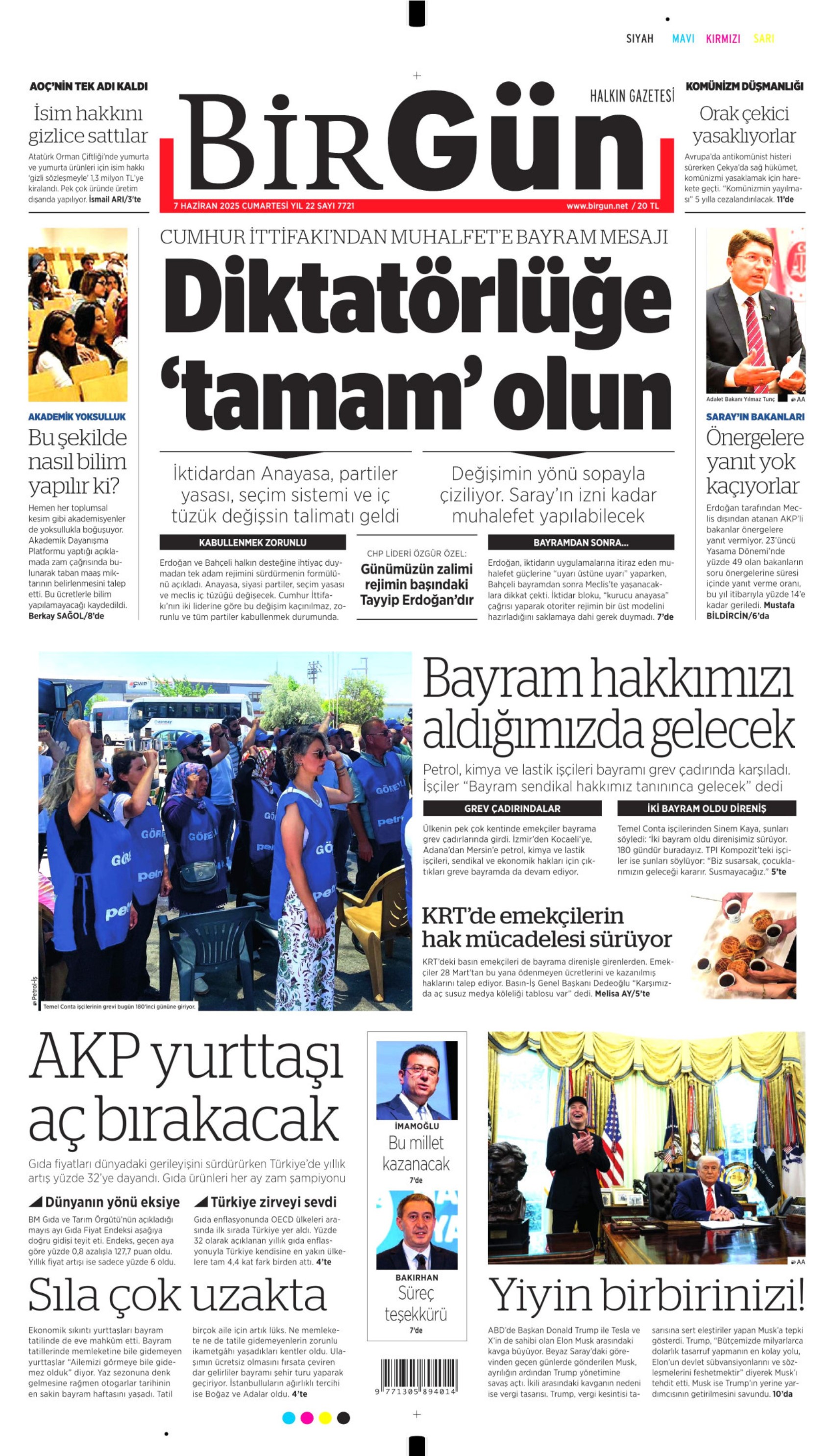 Bugün gazete manşetlerinde ne var? Siyasette radar tartışması: 'Bir radar da kendiniz için yerleştirin'
